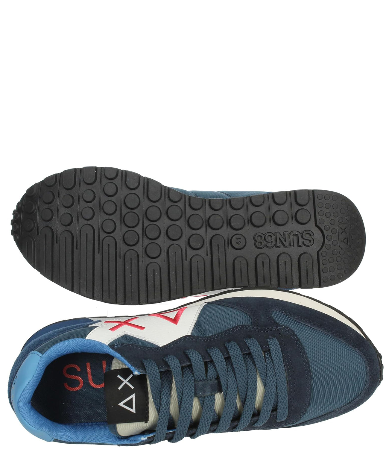 Sun68 Sneakers Uomo Mod. CPZ34111 JAKI SOLID 07 Blu
