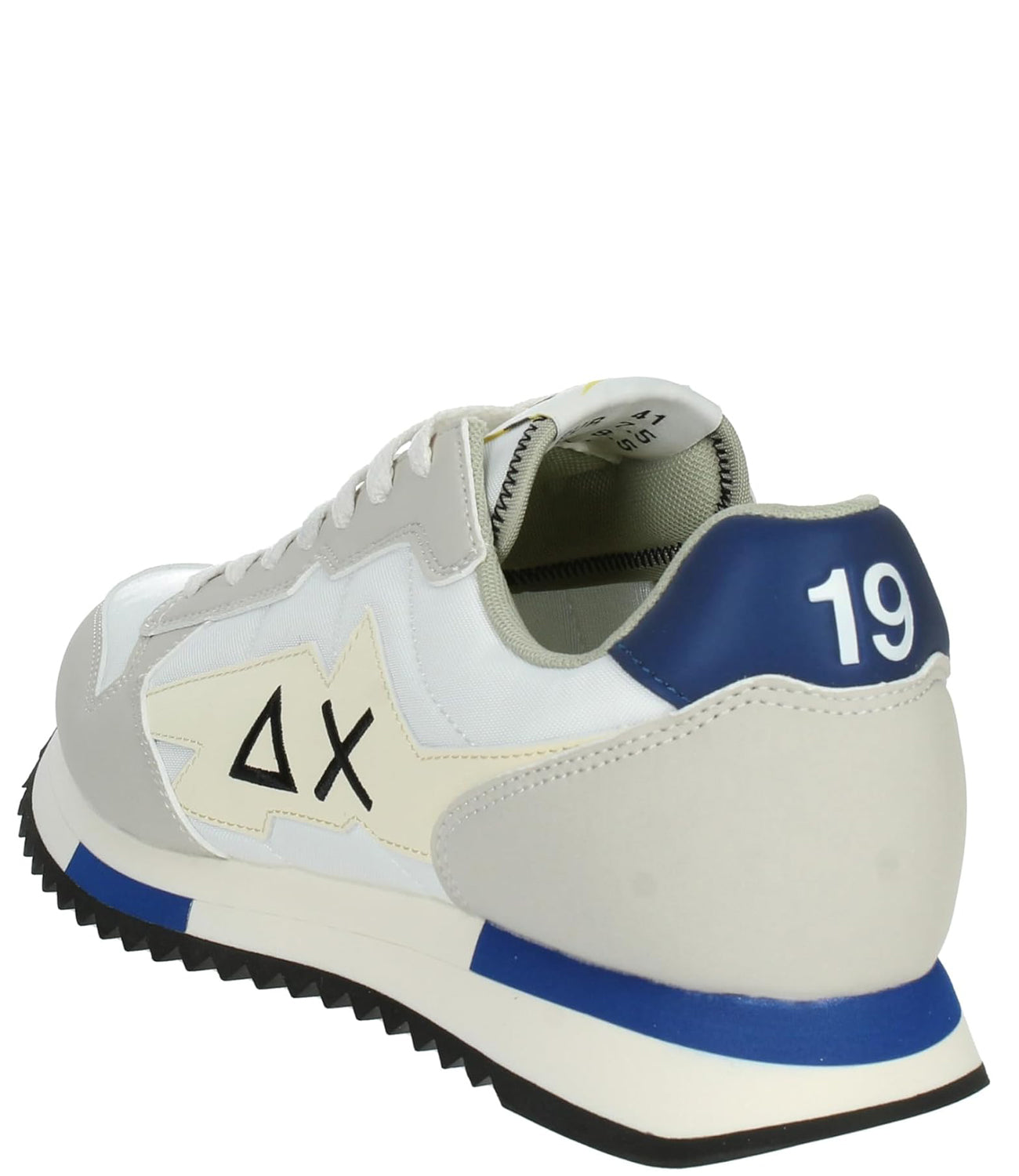 Sun68 Sneakers Uomo Mod. CPZ34120 NIKI SOLID 01 WHITE Bianco