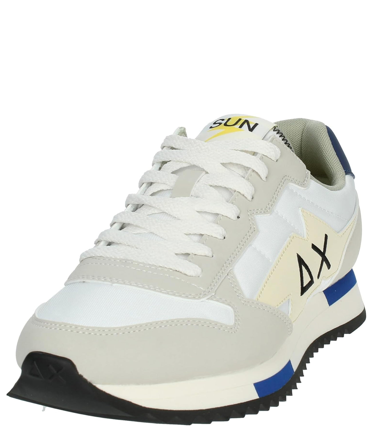 Sun68 Sneakers Uomo Mod. CPZ34120 NIKI SOLID 01 WHITE Bianco