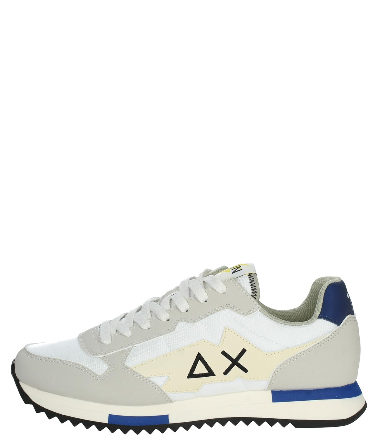 Sun68 Sneakers Uomo Mod. CPZ34120 NIKI SOLID 01 WHITE Bianco