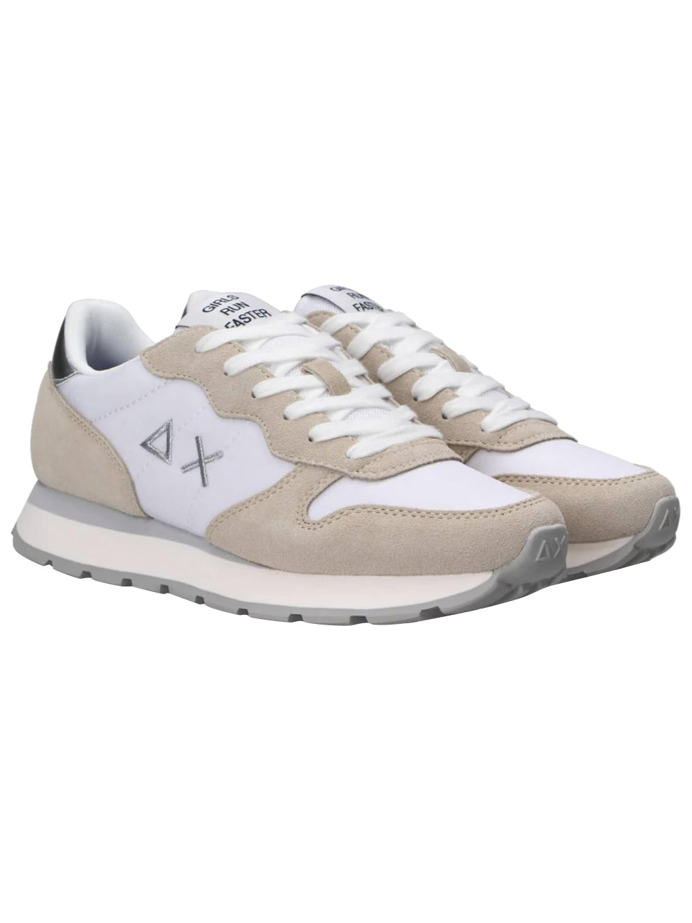 Sun68 Sneakers Donna Mod. CPZ34202 ALLY GOLD SILVER 31 White Bianco