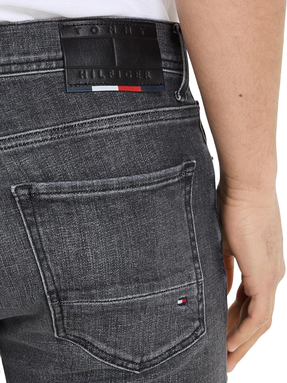 Tommy Hilfiger Jeans Uomo Mod. MW0MW33965 1B4 Denim Blu