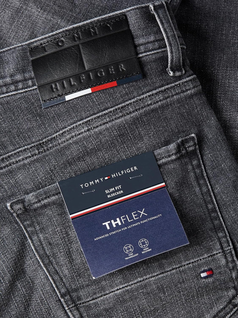 Tommy Hilfiger Jeans Uomo Mod. MW0MW33965 1B4 Denim Blu