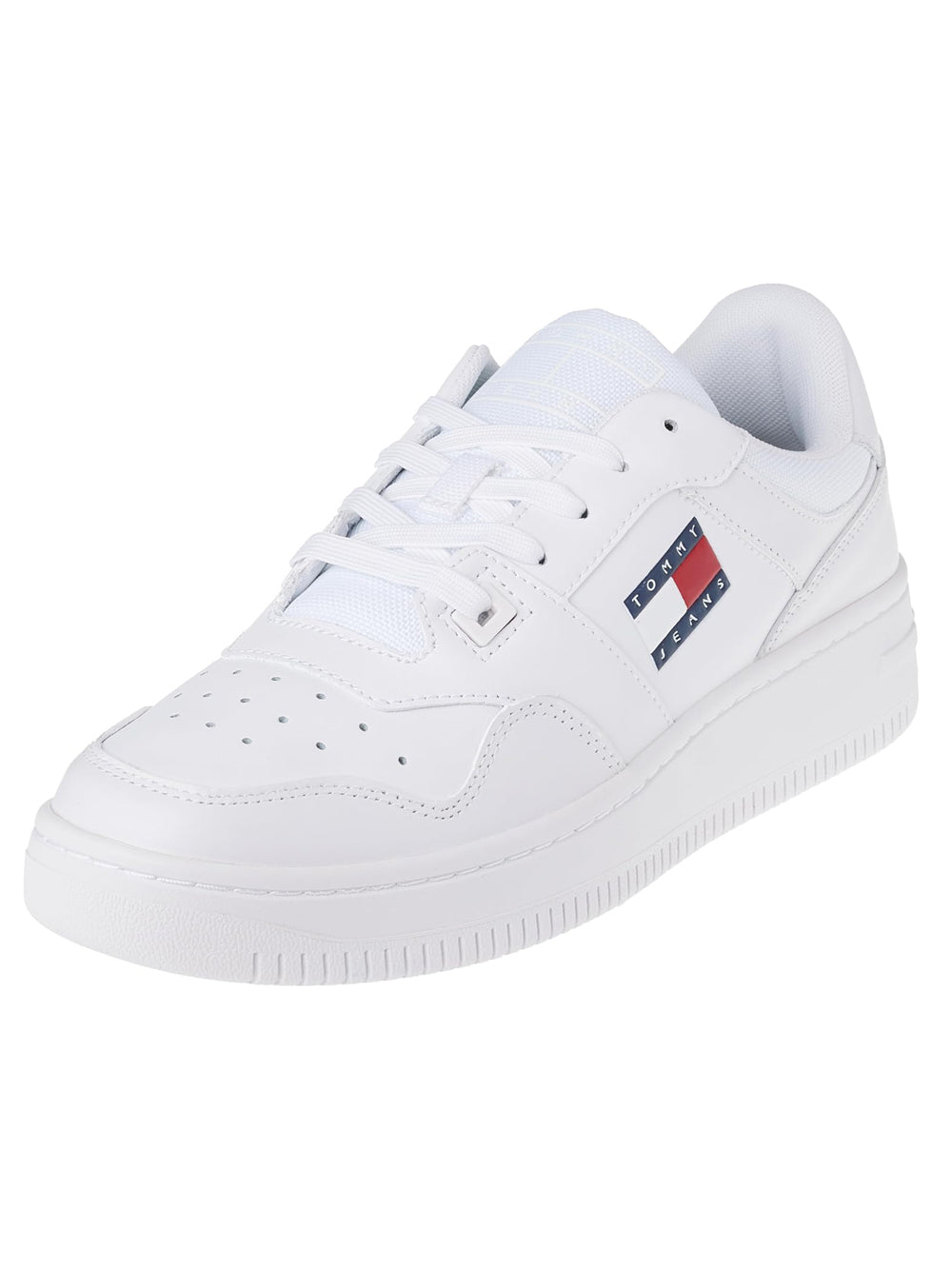 Tommy Hilfiger Tommy Jeans Sneakers Uomo Mod. EM0EM01395 YBR White Bianco