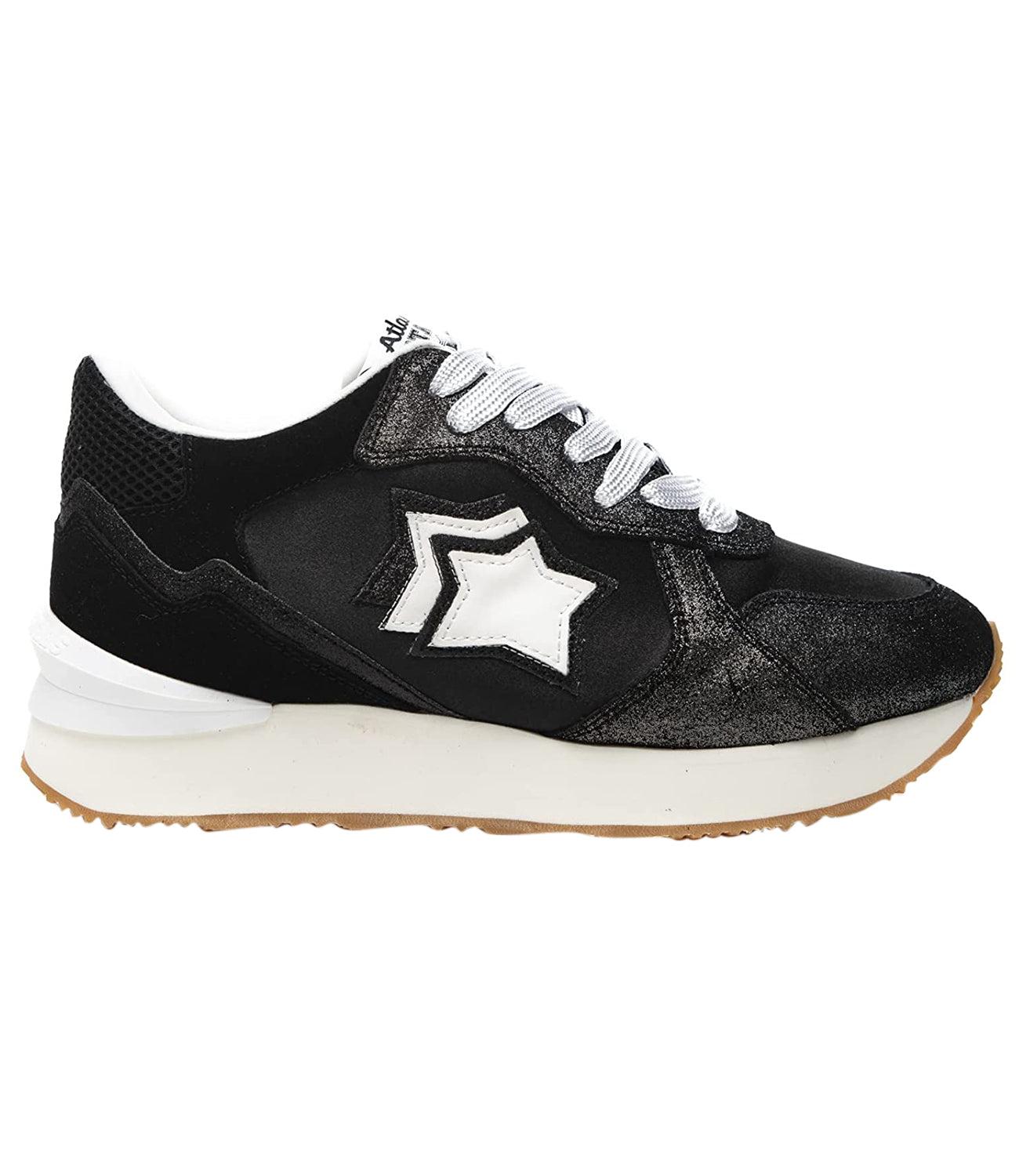 Atlantic Stars Sneakers Donna Mod. ANDROMEDA BNNN-LSAM BLACK Nero
