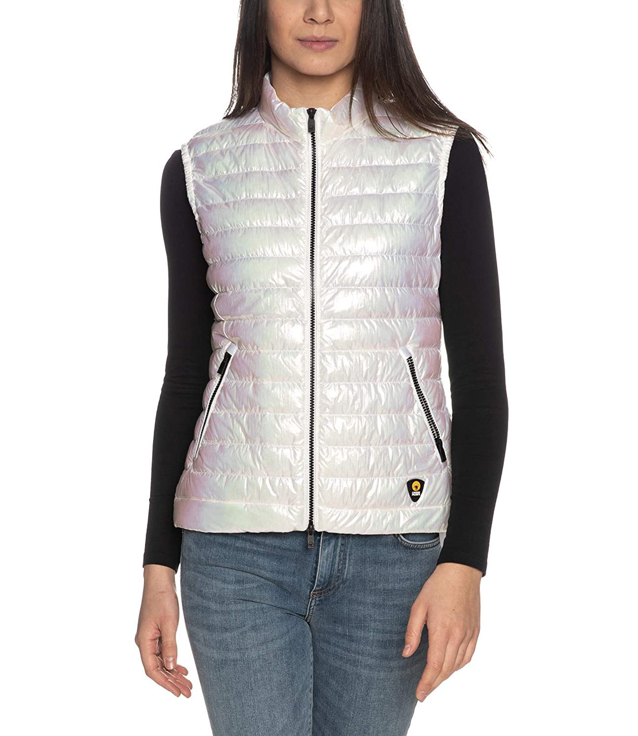 Piumini Ciesse Piumini Smanicato Donna Mod. PAPRIKA N9911D 1271XP WHITE Bianco