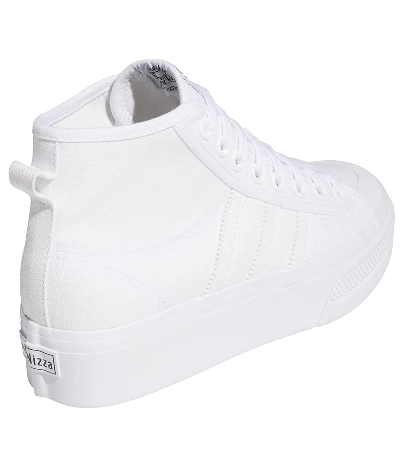 Adidas Sneakers Donna Mod. FY2782 NIZZA PLATFORM MID WHITE WHITE Bianco