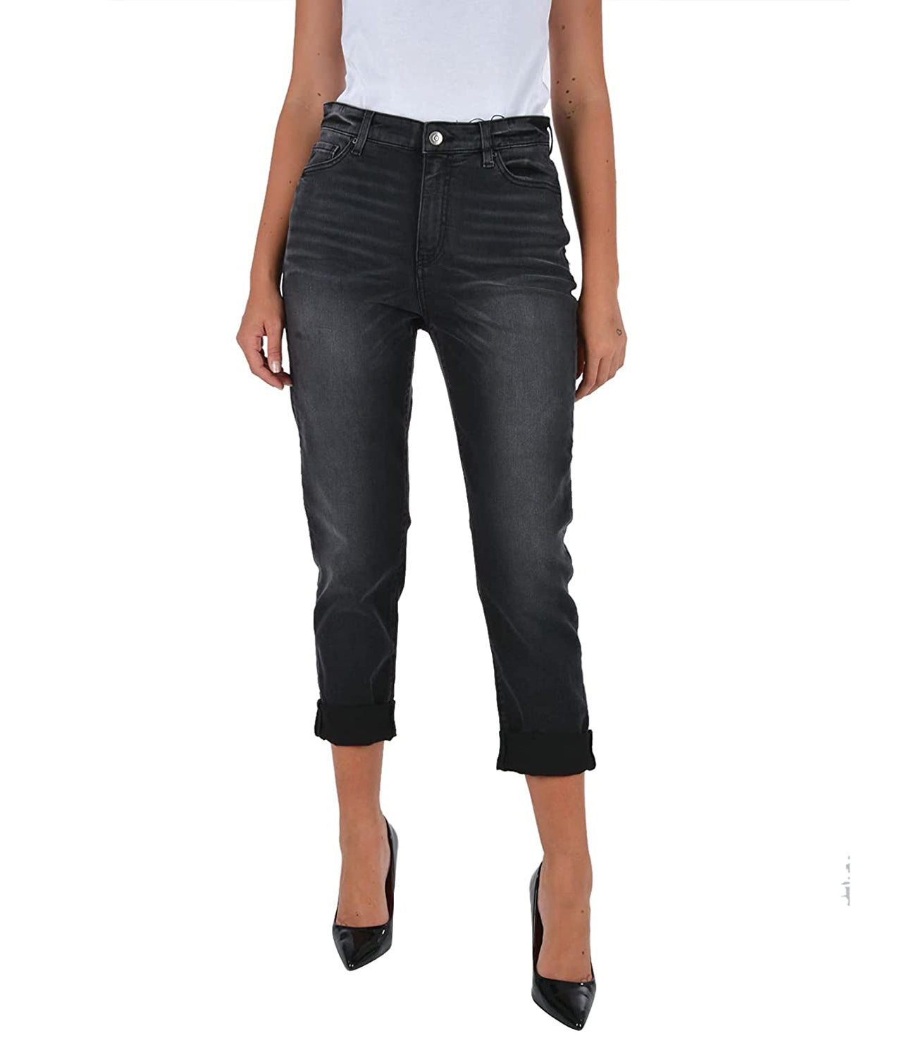A|X Armani Exchange Jeans Donna Mod. 6KYJ06 Y2FAZ 0903 Nero