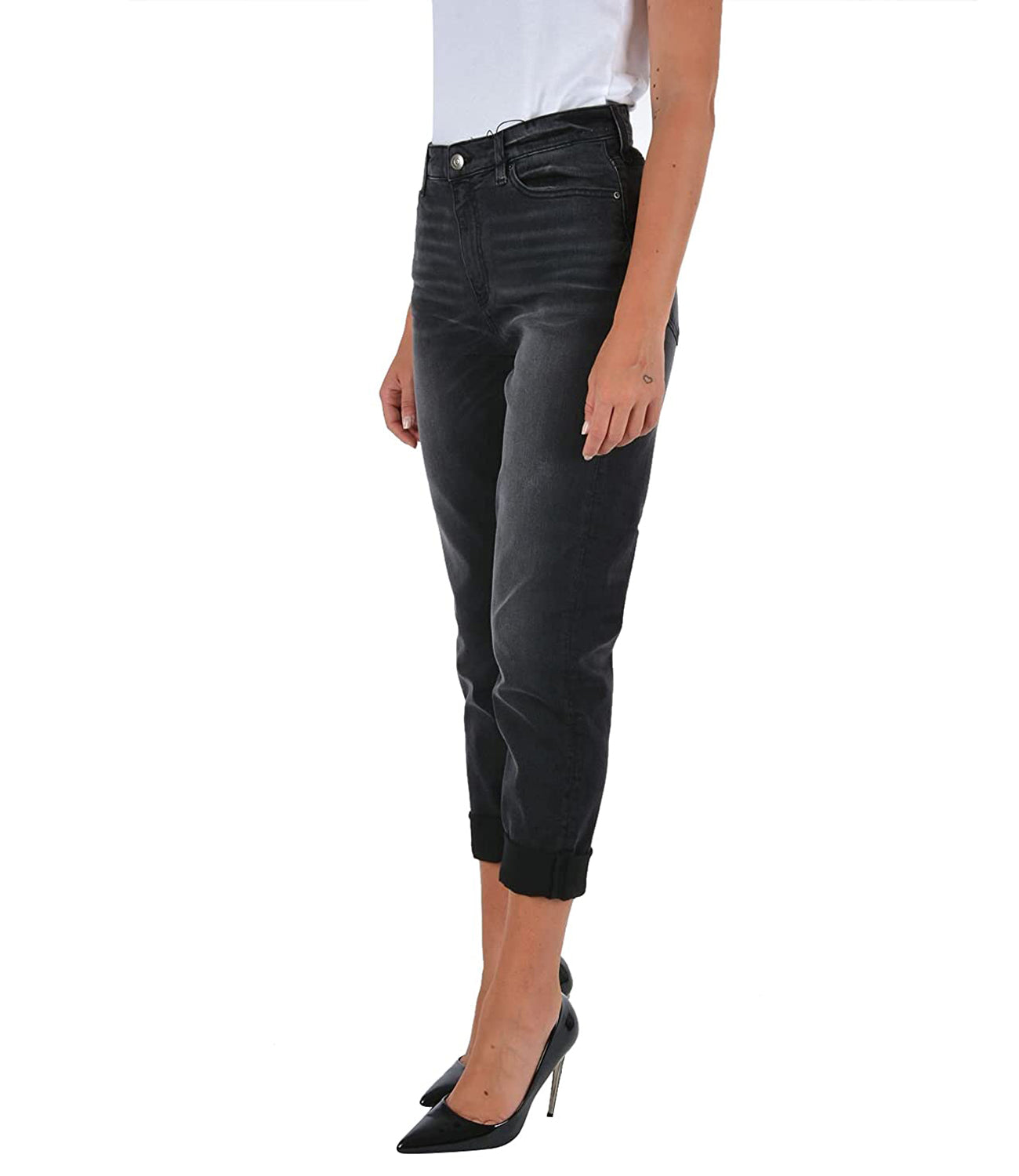 A|X Armani Exchange Jeans Donna Mod. 6KYJ06 Y2FAZ 0903 Nero