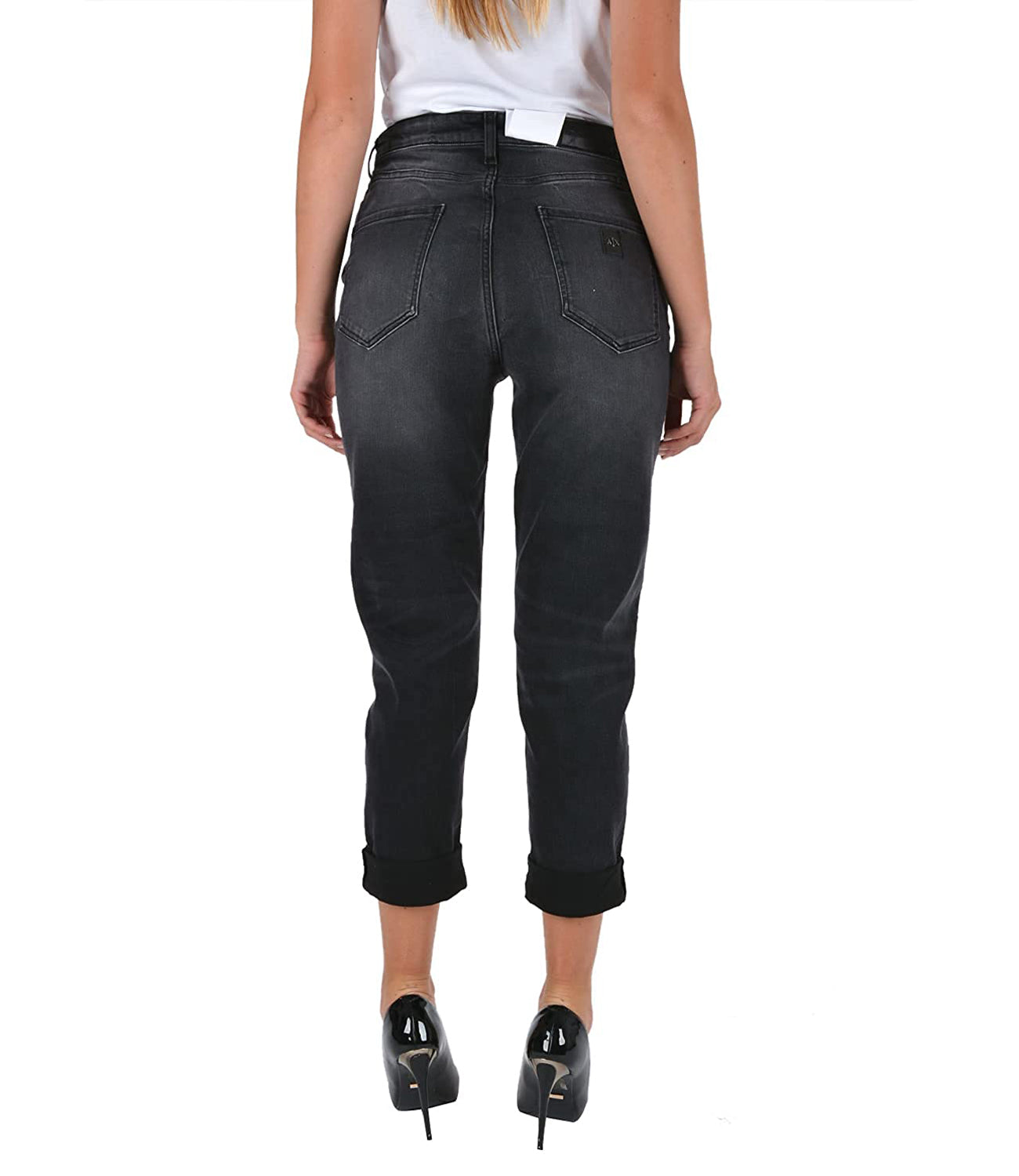 A|X Armani Exchange Jeans Donna Mod. 6KYJ06 Y2FAZ 0903 Nero