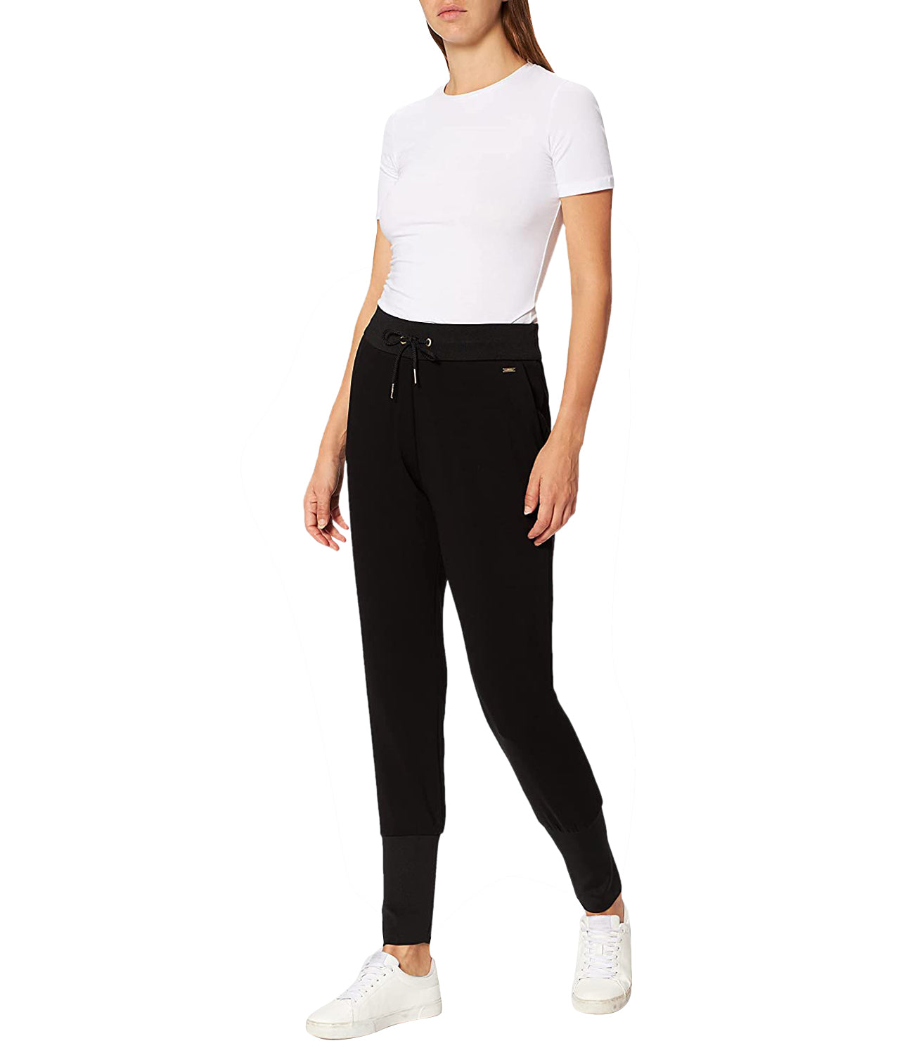 A|X Armani Exchange Pantalone Donna Mod. 6KYPAD YJ7RZ 1200 Nero