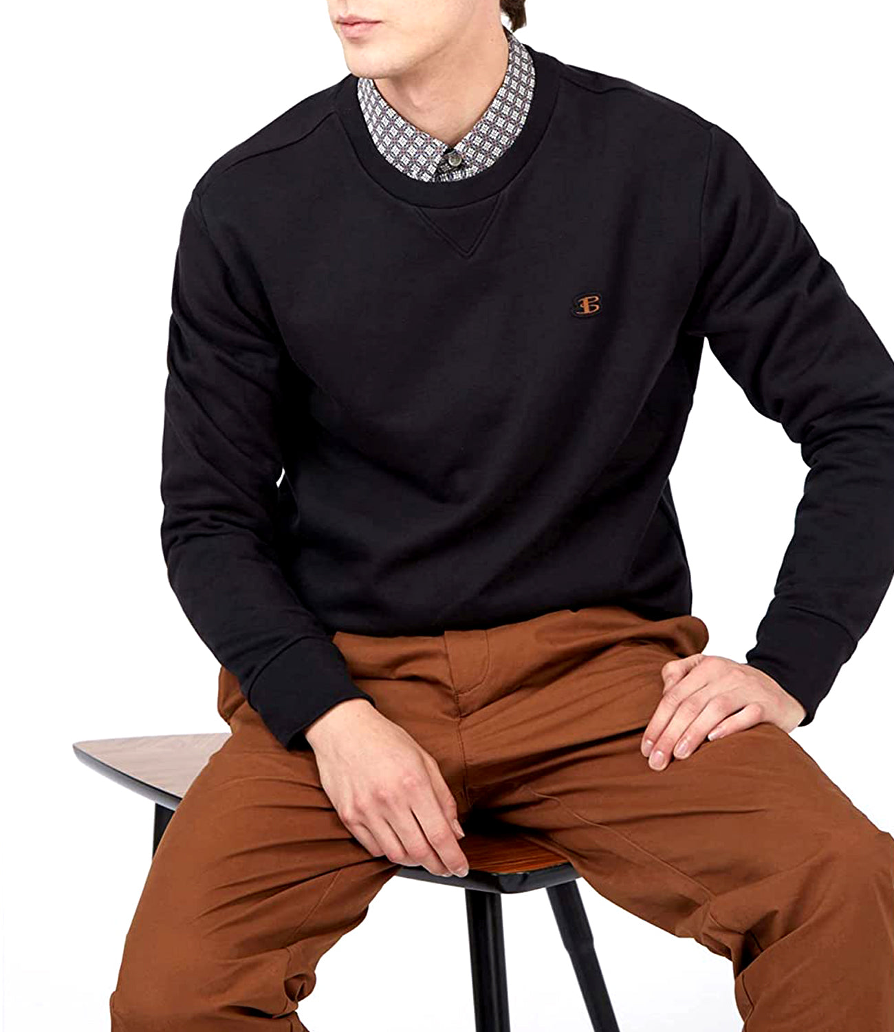 Ben Sherman Felpa G Uomo Mod. 0065534 290 BLACK Nero