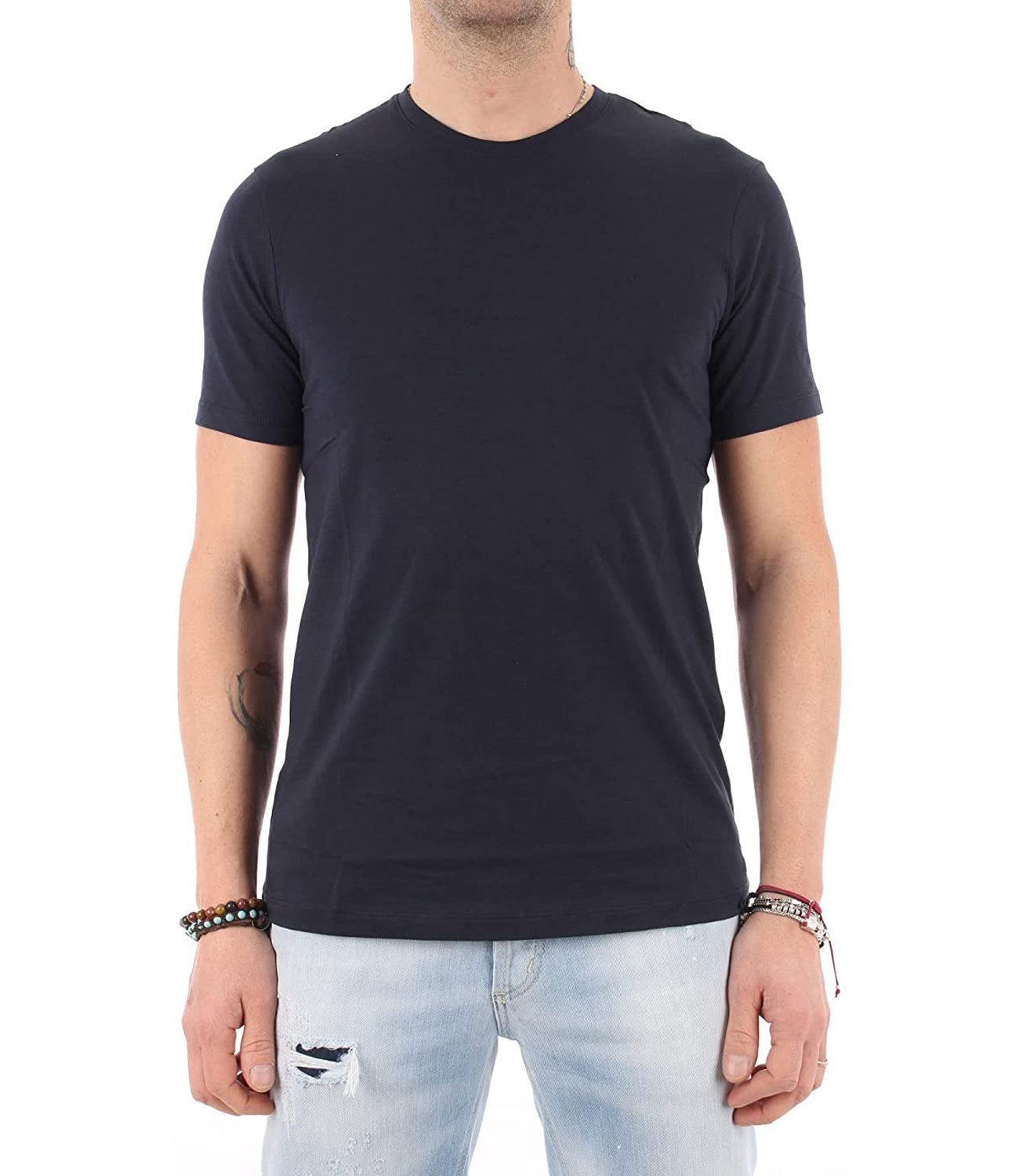 T-shirt Armani Exchange Mod. 8NZT74 ZJA5Z 1510 Uomo Blu