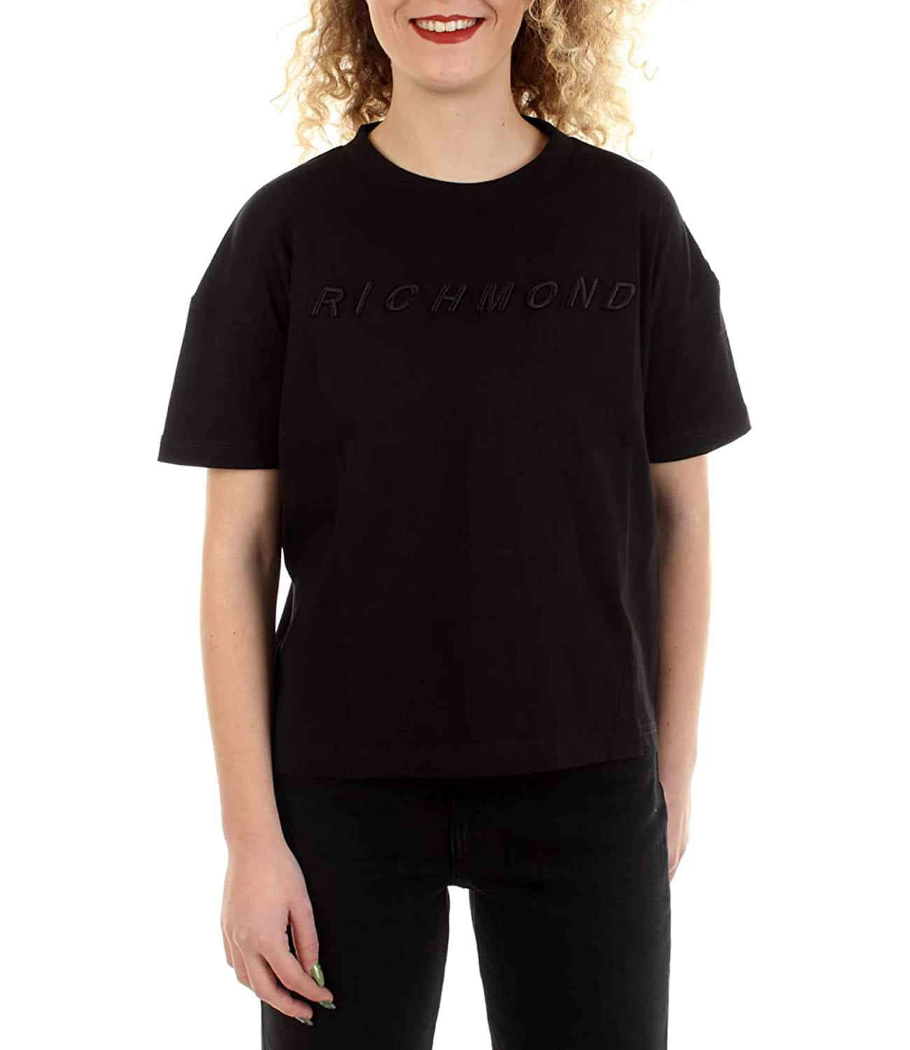 John Richmond T-shirt Richmond Sport UWP22085TSVENTULABLACK Nero