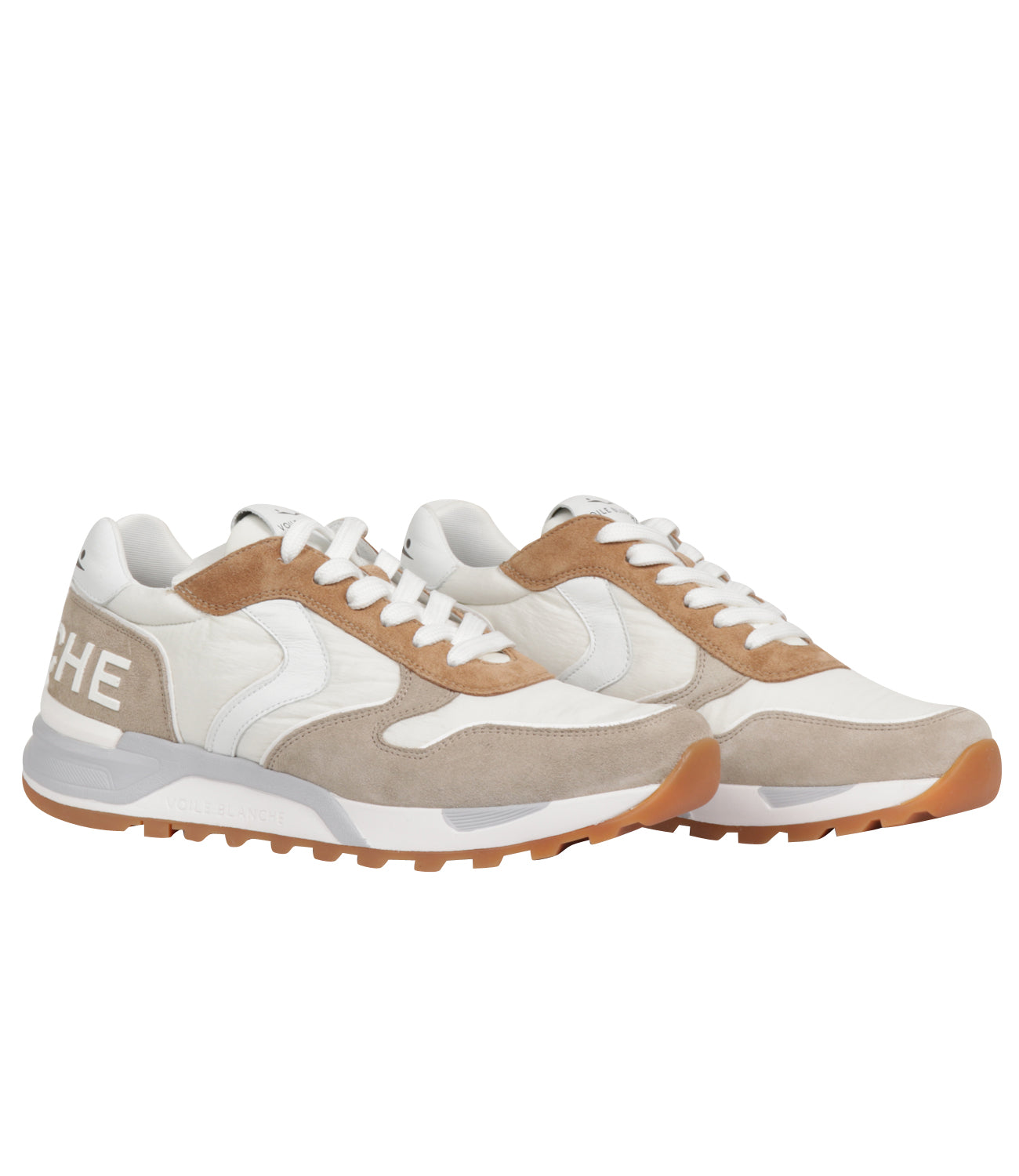 Voile Blanche Sneakers Uomo Mod. 12016790 01 BOOST 2038 WHITE Bianco