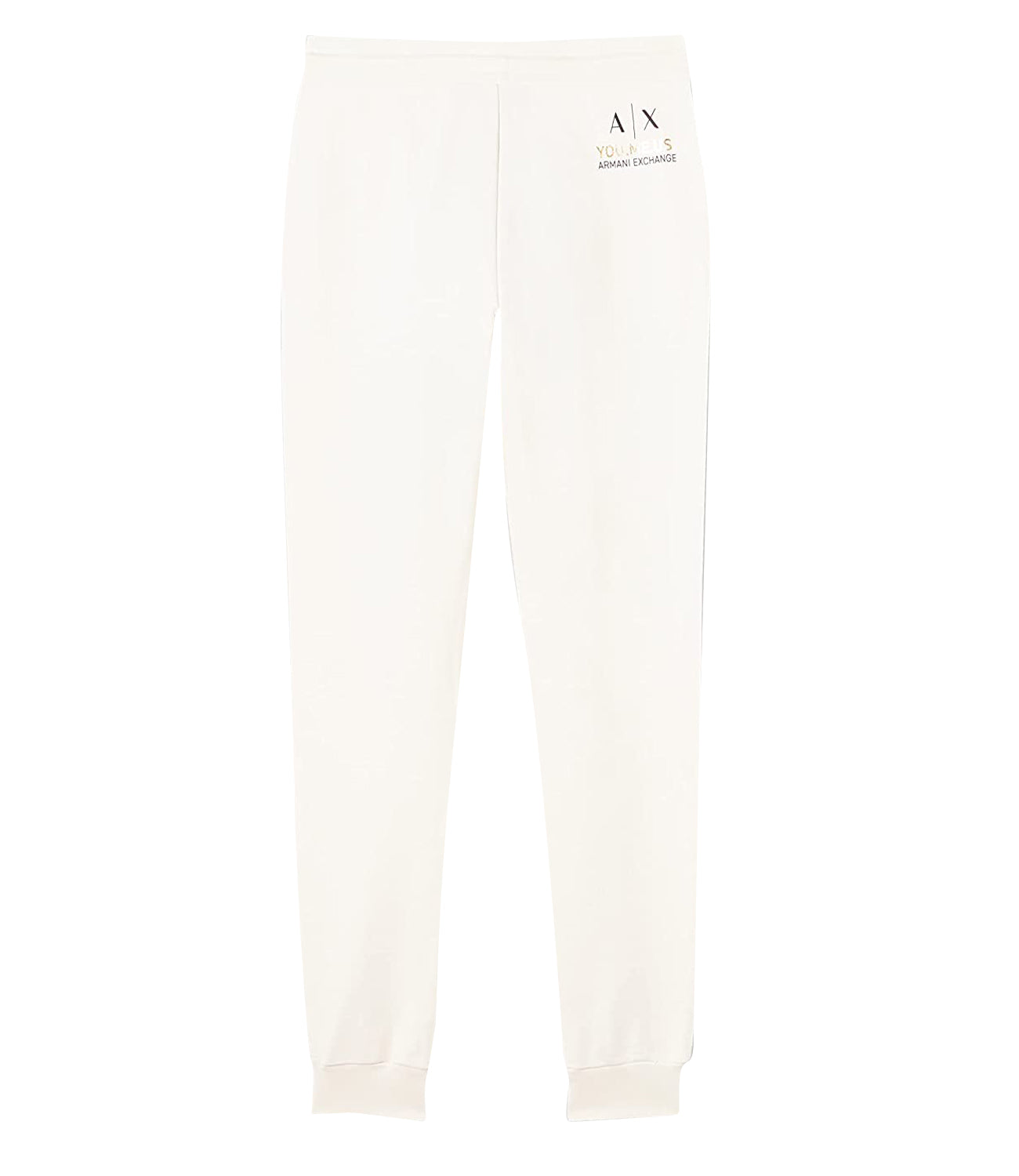 Armani Exchange 6LYP70YJ5VZ1130 Pantalone joggers Avorio