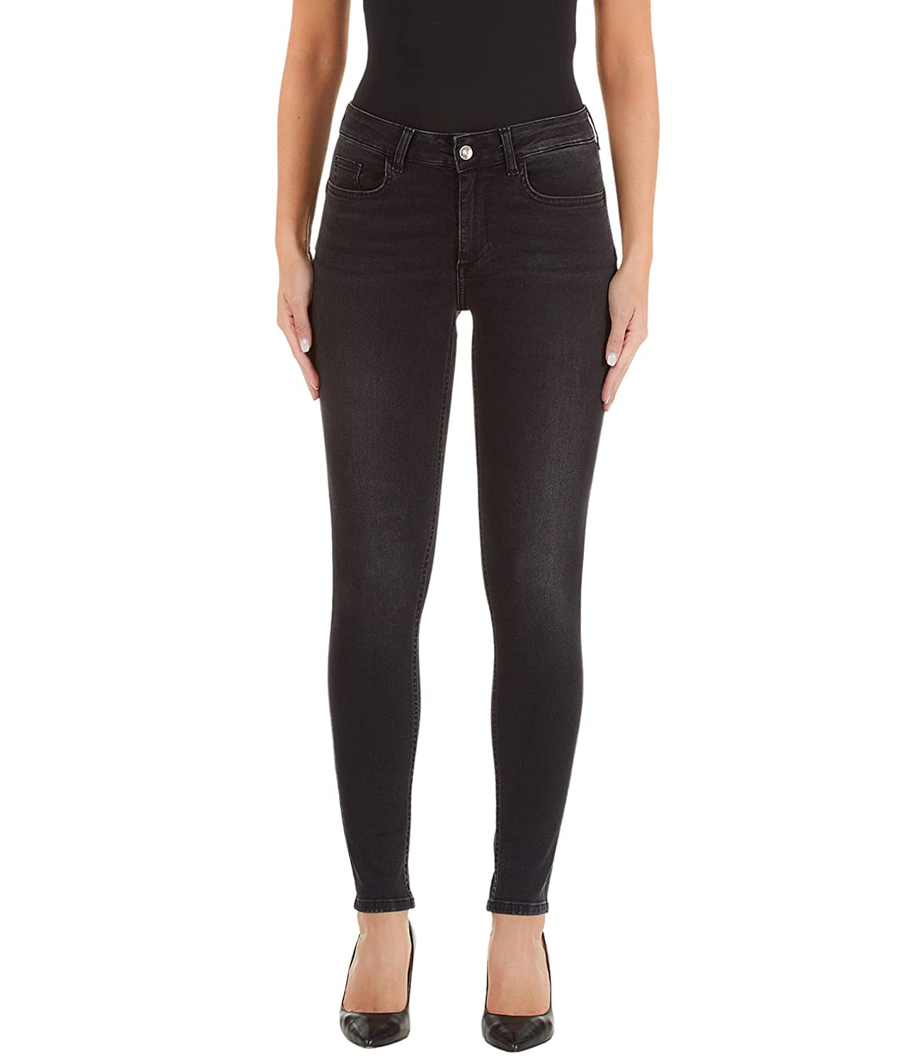 Liu Jo Liu Jo Jeans Donna Mod. UF2013 DIVINE-D4615 87324 BLACK Nero