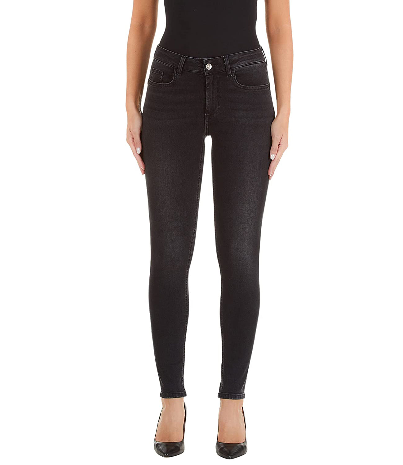 Liu Jo Liu Jo Jeans Donna Mod. UF2013 DIVINE-D4615 87324 BLACK Nero