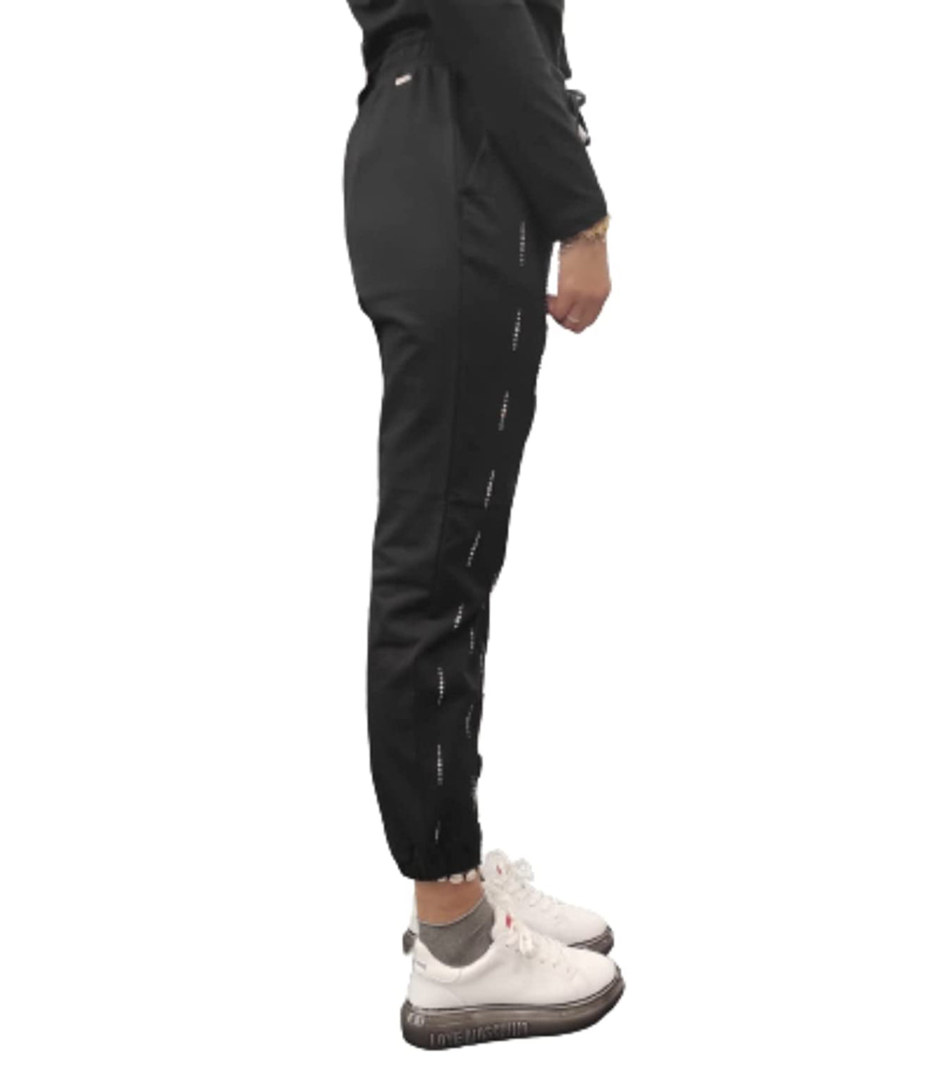Liu Jo Liu Jo Pantalone joggers Donna Mod. TF2159 F0094 T9912 BLACK Nero