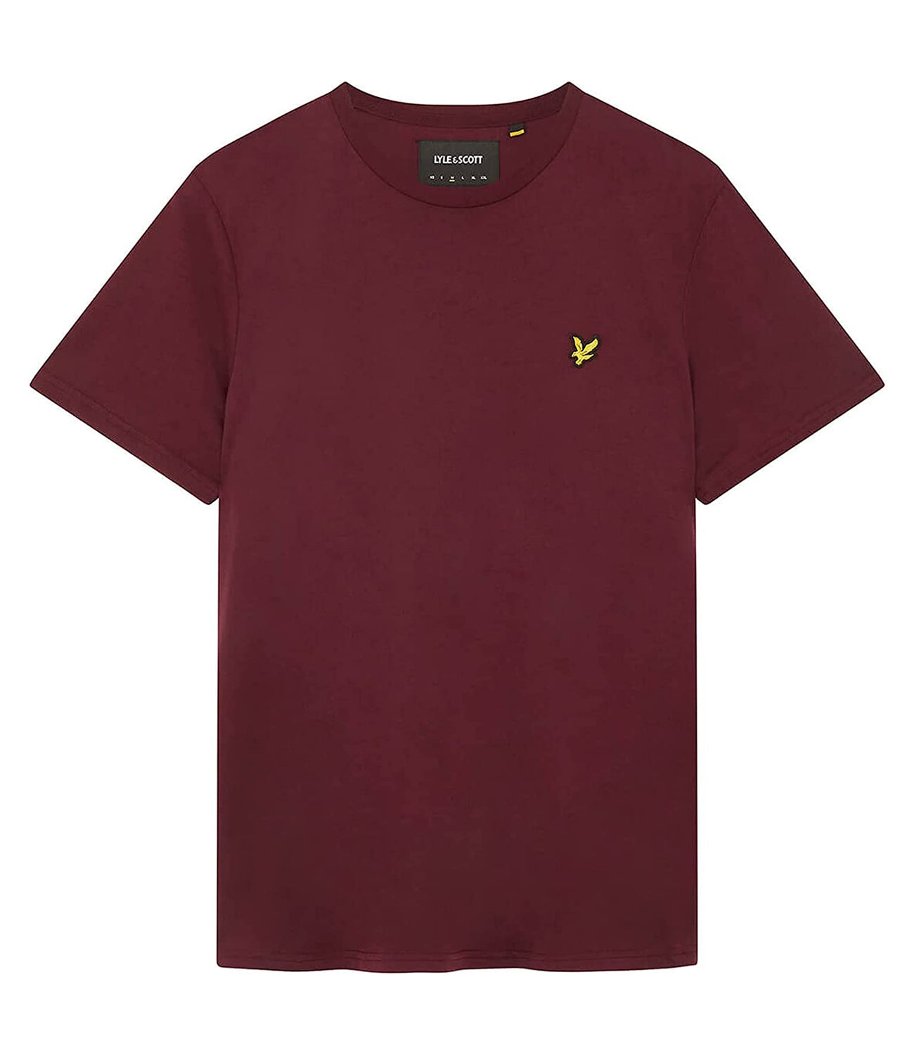 Lyle & Scott Lyle &amp; Scott T-shirt Uomo Mod. TS400 Z562 Bordeau Rosso