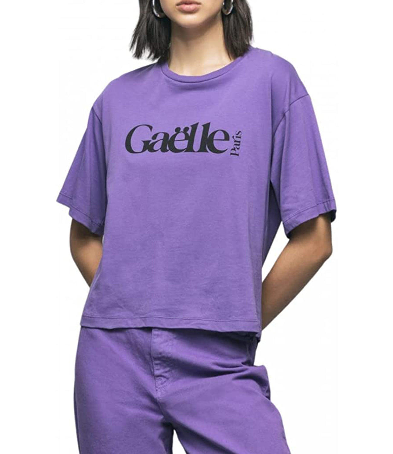 Gaëlle Paris GAëLLE T-shirt Donna Mod. GBDP16709 Viola