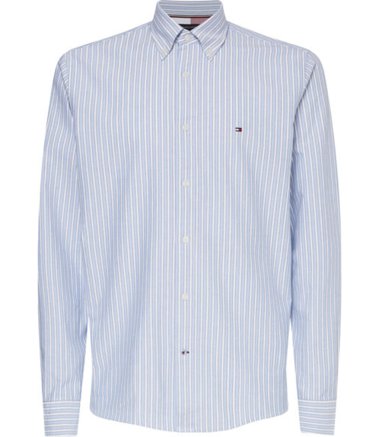 Tommy Hilfiger Camicia m/l Uomo Mod. MW0MW29166 RIGA 0A4 Blu