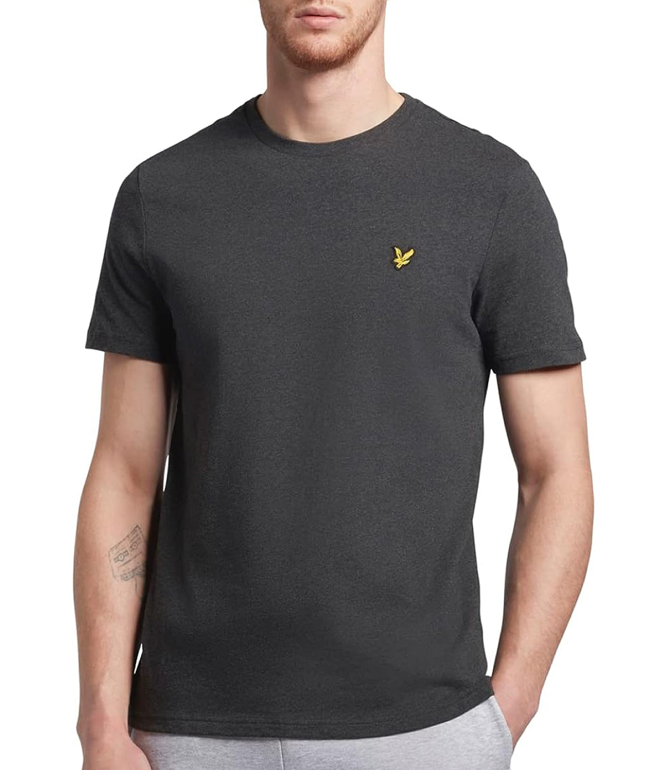 Lyle & Scott Lyle &amp; Scott T-shirt Uomo Mod. TS400 Z865 Antracite Grigio