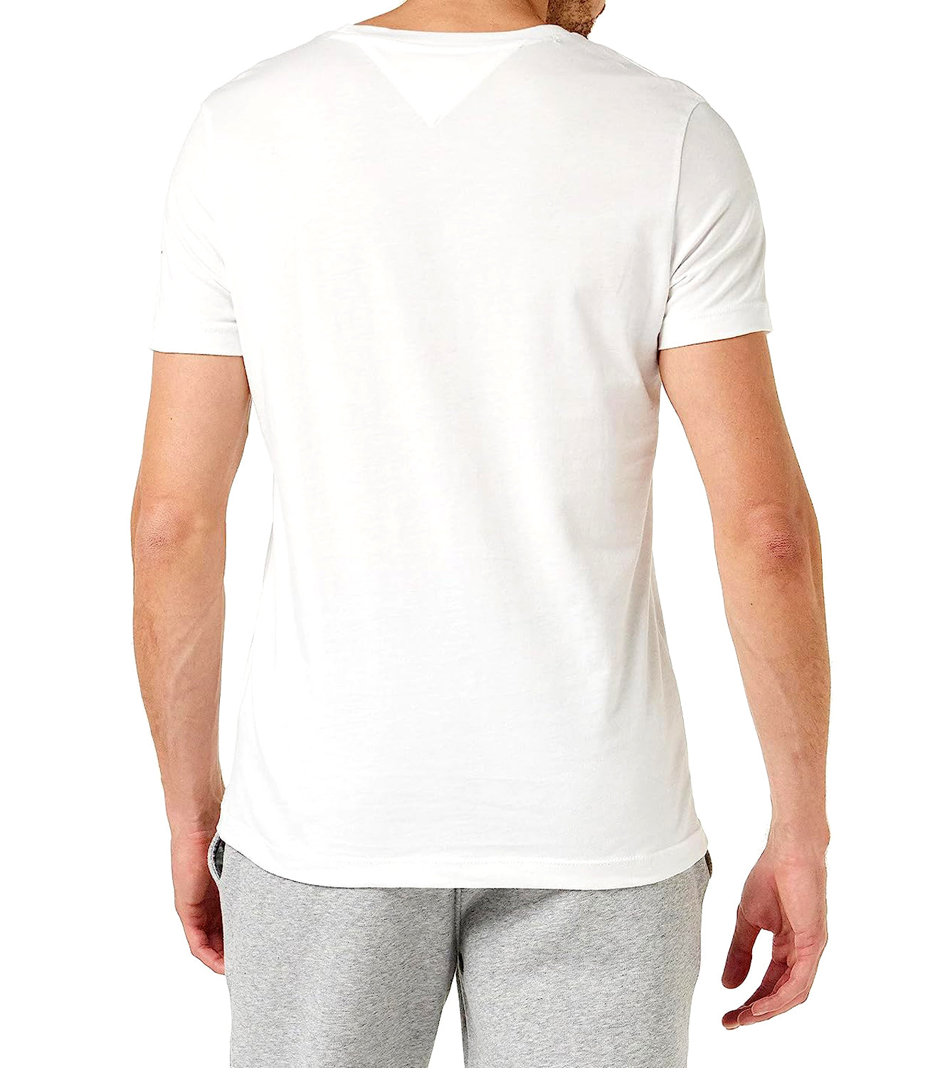 Tommy Hilfiger T-shirt Uomo Mod. MW0MW31535 YBR White Bianco