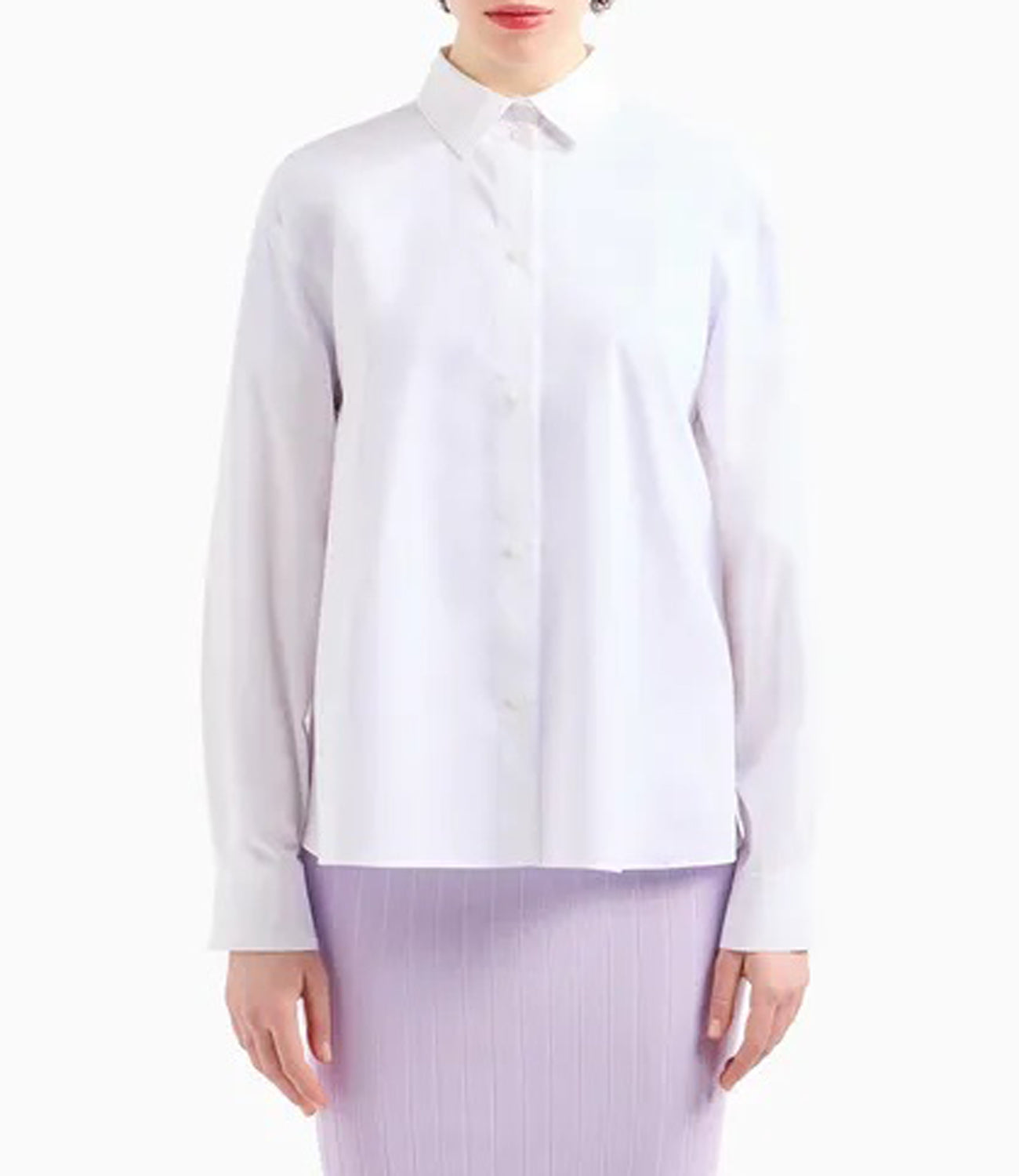 A|X Armani Exchange Camicia m/l Donna Mod. 3DYC27 YN4RZ 1000 WHITE Bianco