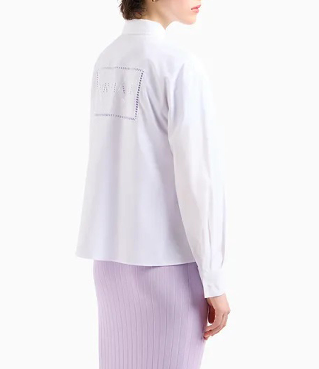 A|X Armani Exchange Camicia m/l Donna Mod. 3DYC27 YN4RZ 1000 WHITE Bianco