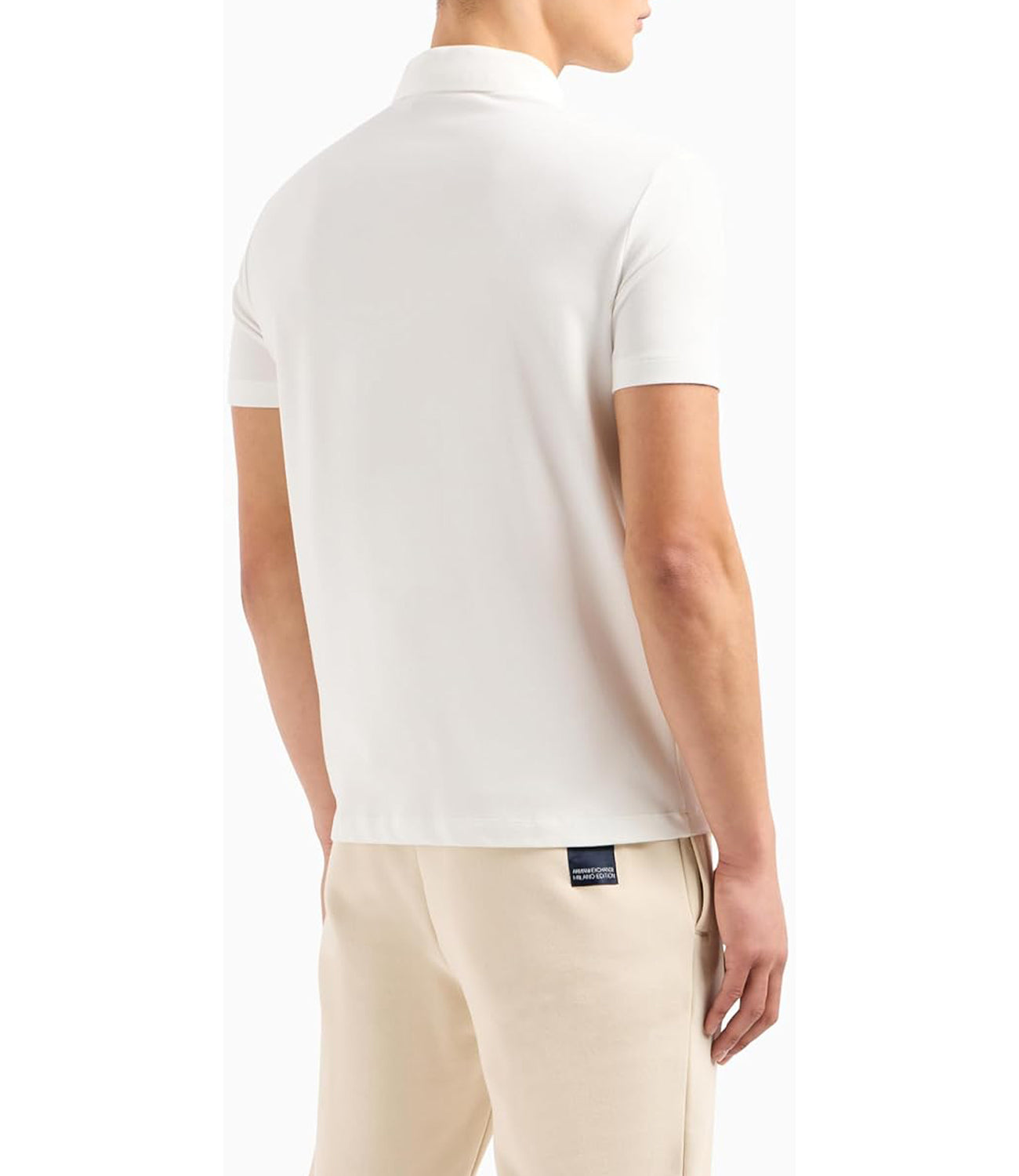 A|X Armani Exchange Polo Manica Corta Uomo Mod. 3DZFHH ZJXHZ 1116 White Bianco