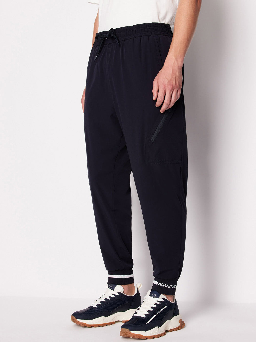 Pantalone Tuta Armani Exchange da Uomo - Blu