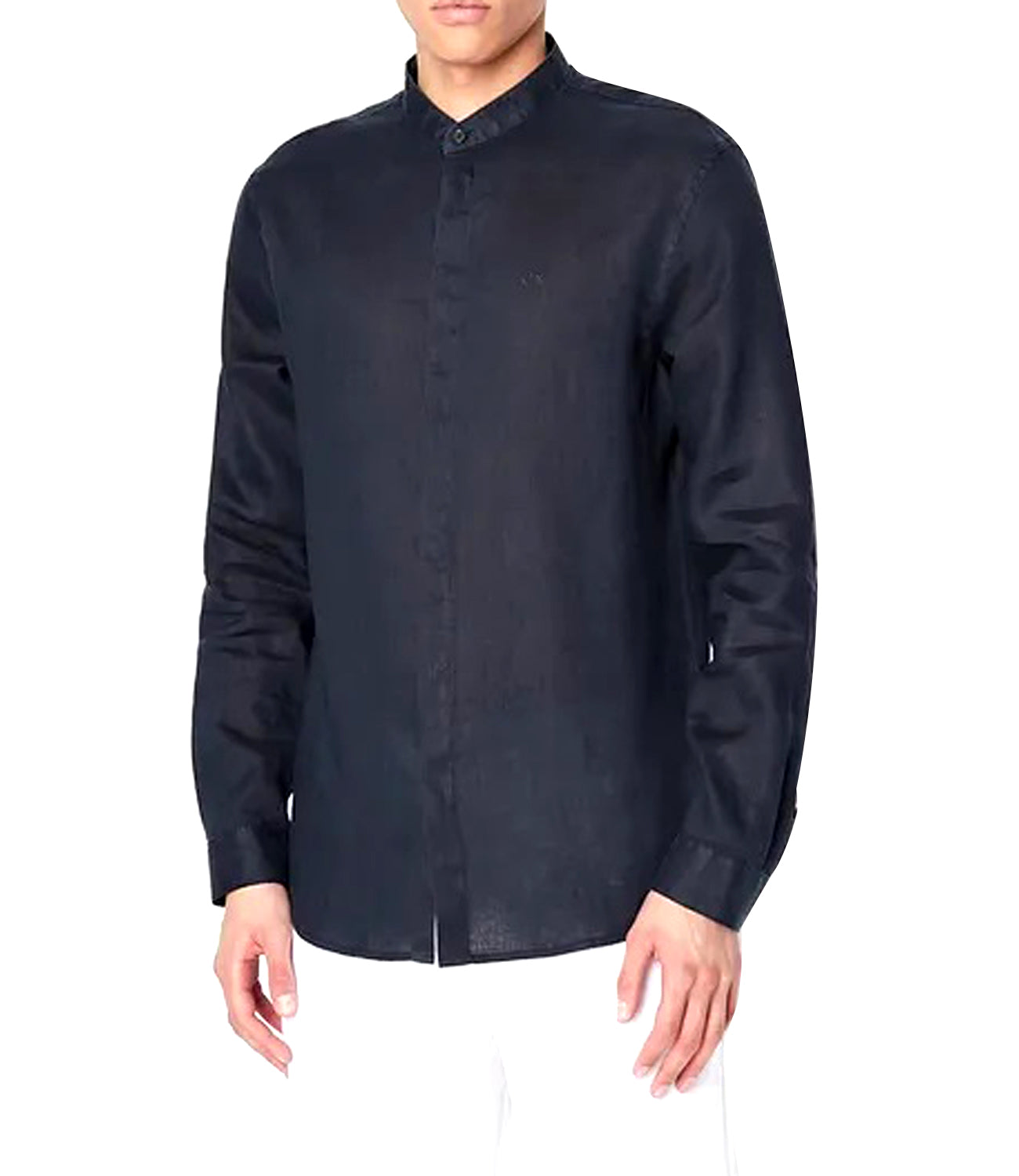 A|X Armani Exchange Camicia m/l Uomo Mod. 8NZC66 ZNCFZ 1510 Blu