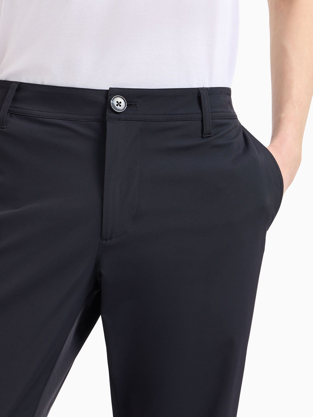 Pantalone Slim Armani Exchange da Uomo - Blu