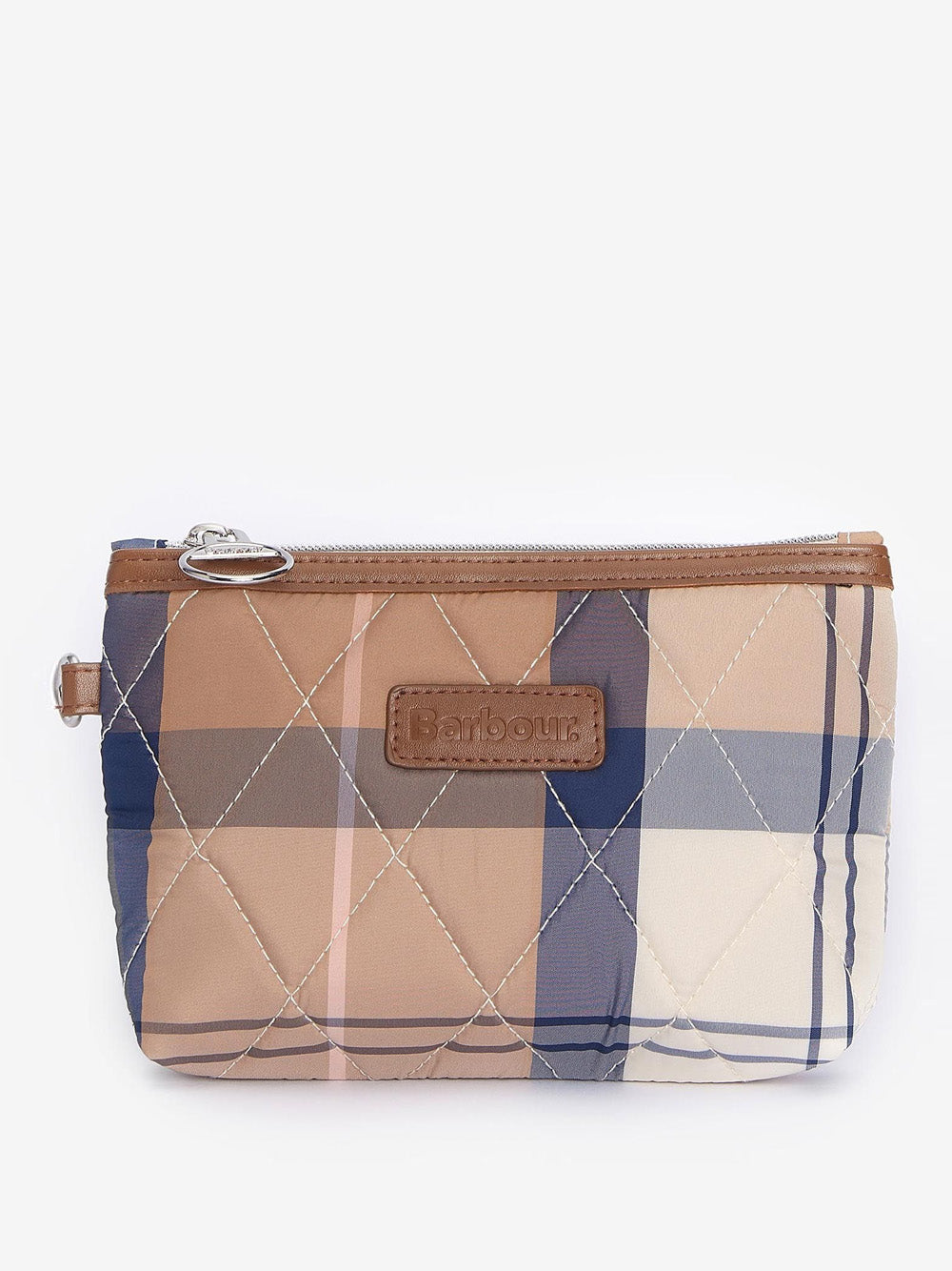 Borsa Shopper Barbour Wetherham Tartan da Donna - Marrone