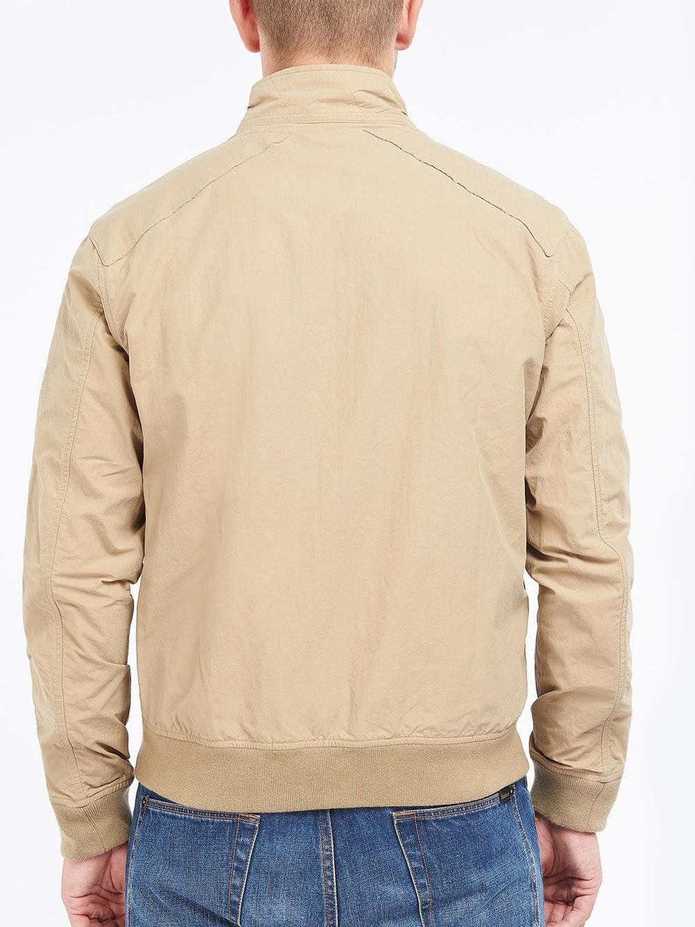 Giubbino Barbour Rectifier Harrington da Uomo - Beige