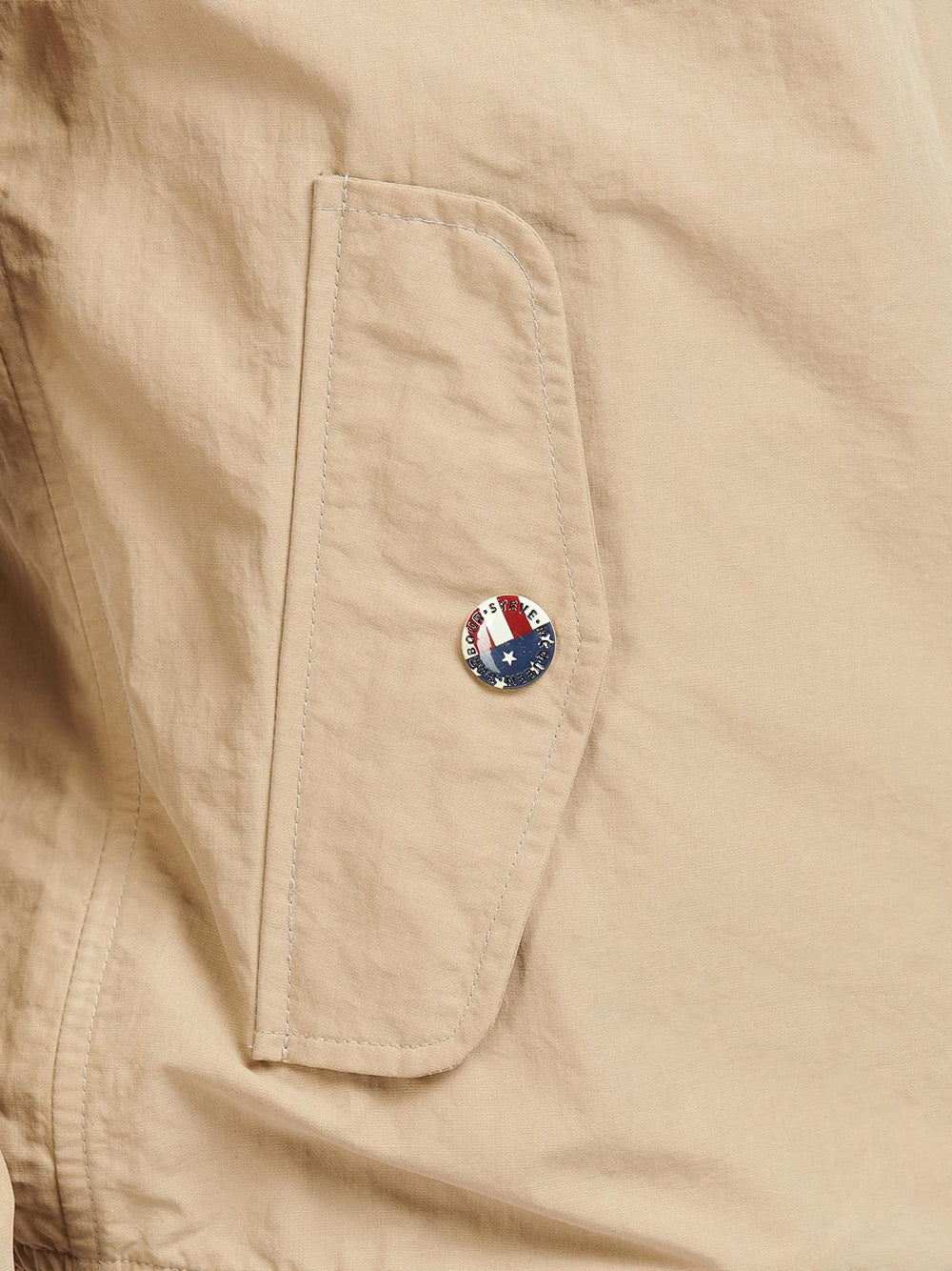 Giubbino Barbour Rectifier Harrington da Uomo - Beige