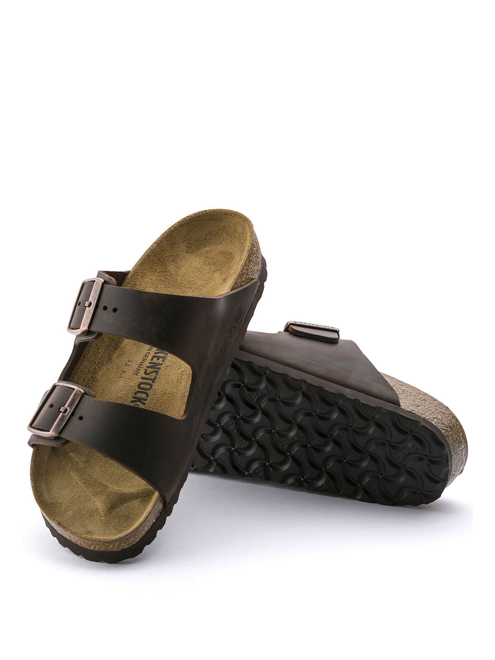 Sandalo Basso Birkenstock Arizona Unisex - Marrone
