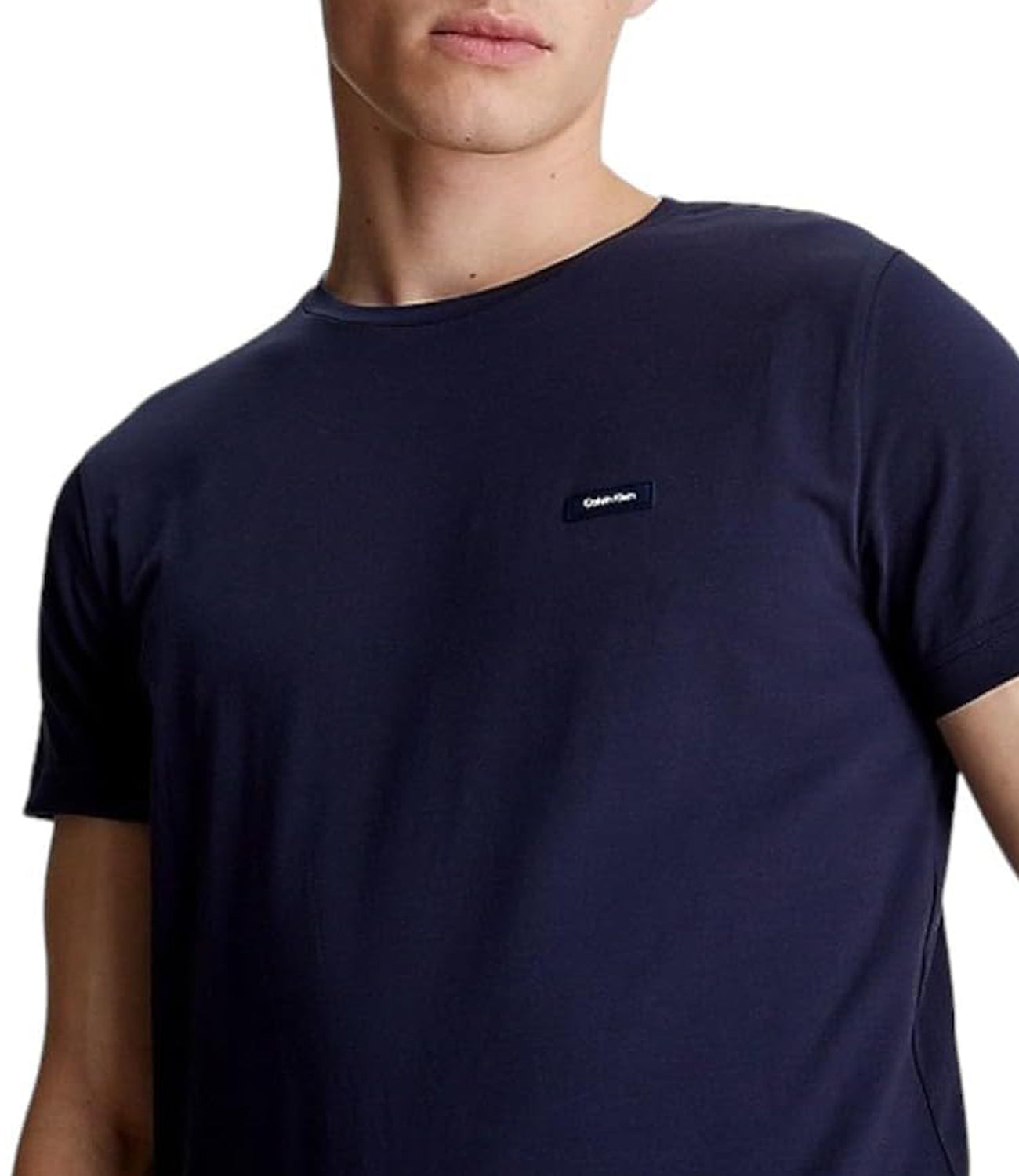 Calvin Klein T-shirt Uomo Mod. K10K112724 CHW Blu