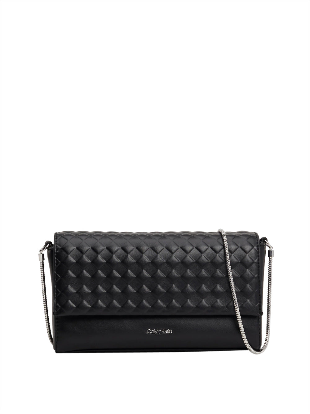 Borsa a Tracolla Calvin Klein Mini Quilt da Donna - Nero