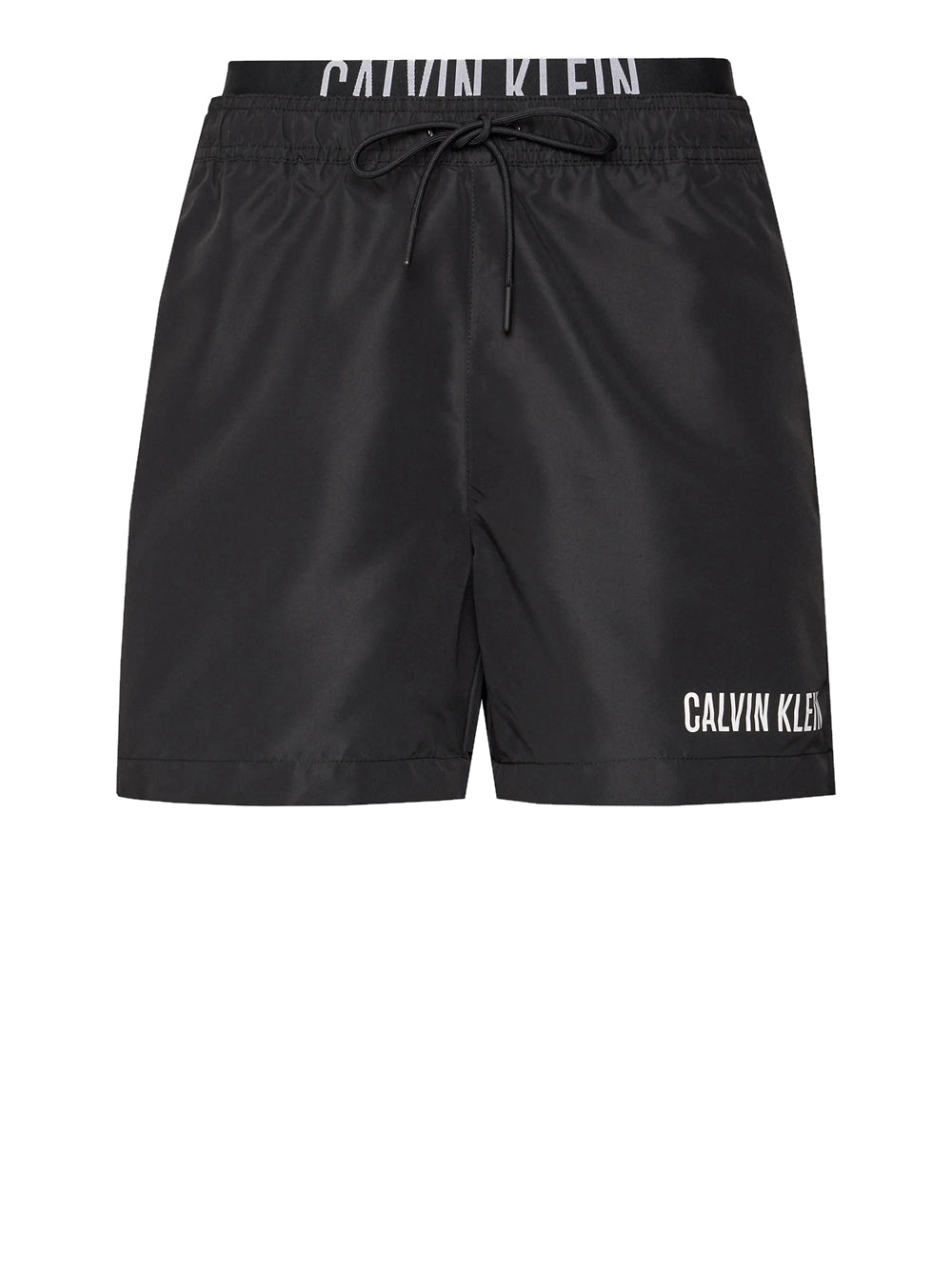 Shorts Mare Calvin Klein Double Wb da Uomo - Nero