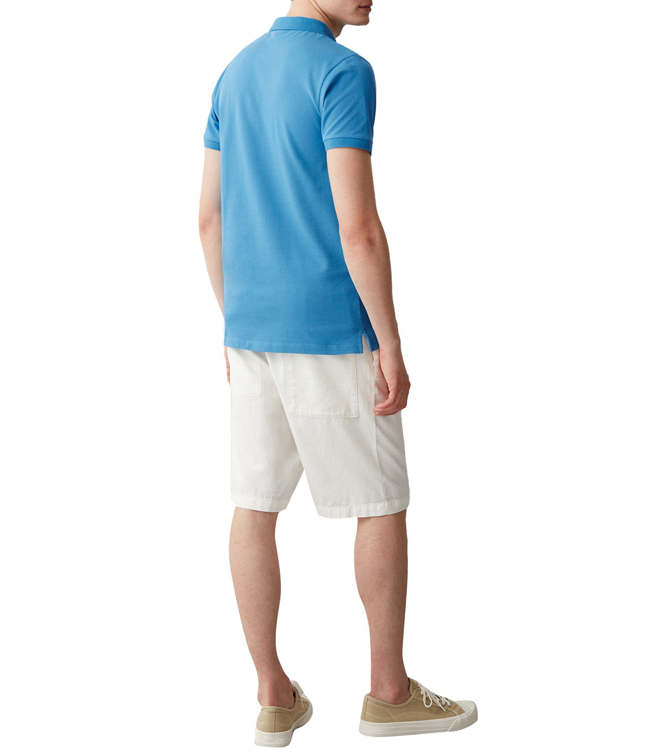 Colmar Polo M/C Uomo Mod. 7646 4SH 672 Celeste Blu