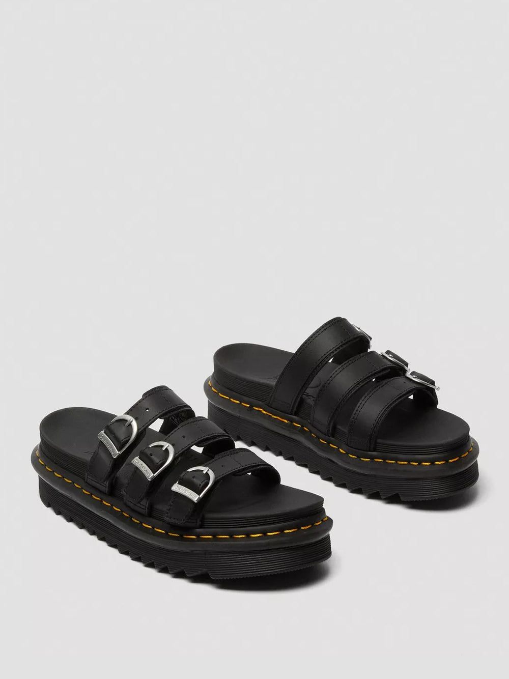 Sandalo Basso Dr. Martens Blaire Slide da Donna - Nero