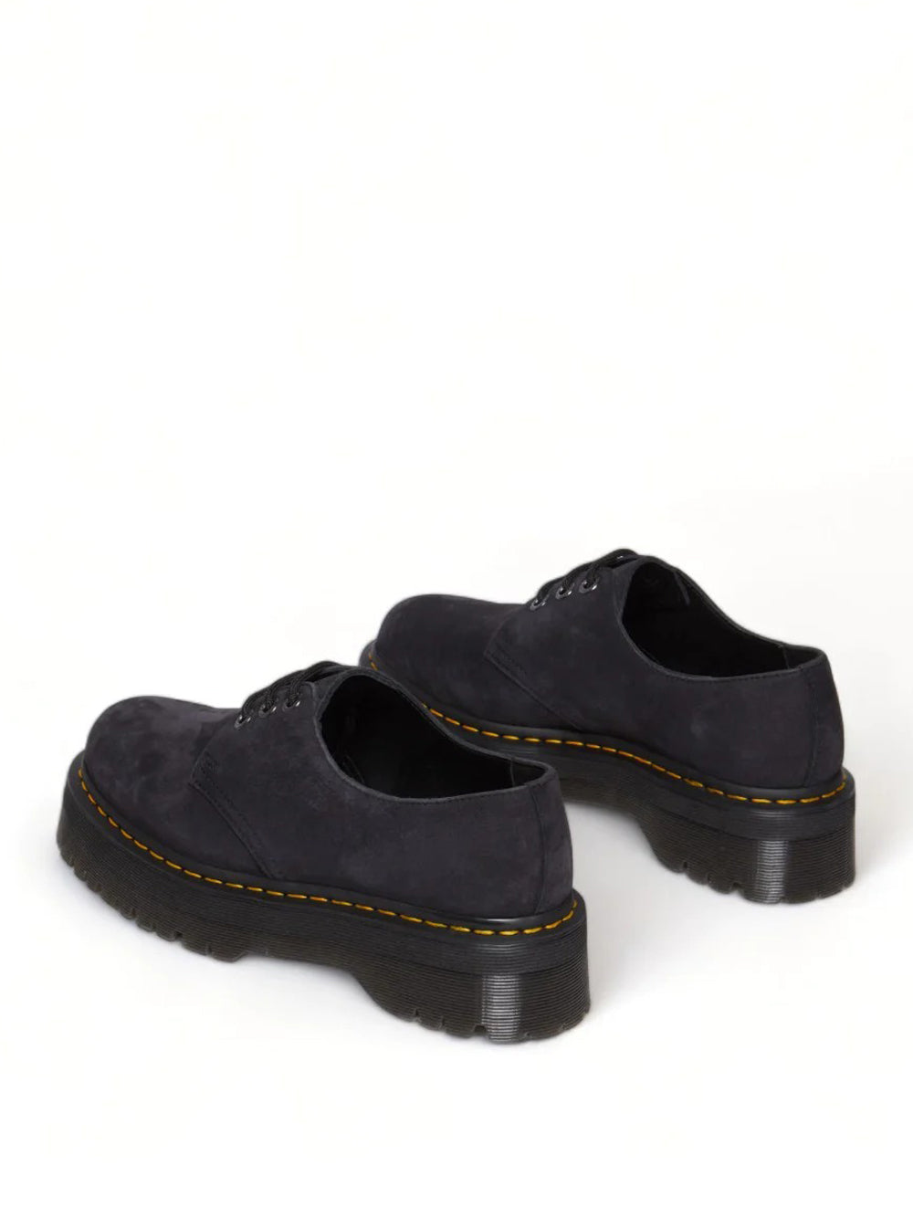 Scarpa Stringata Dr. Martens 1461 Quad da Donna - Grigio