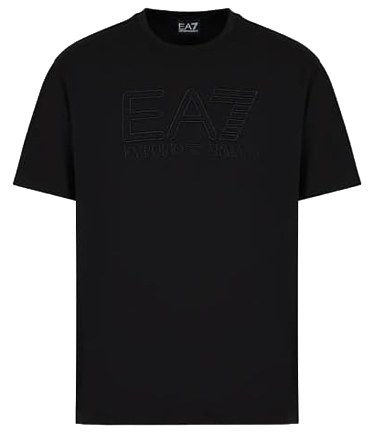 Ea7 Emporio Armani T-shirt UNISEX Mod. 3DUT05 PJUTZ 1200 Black Nero