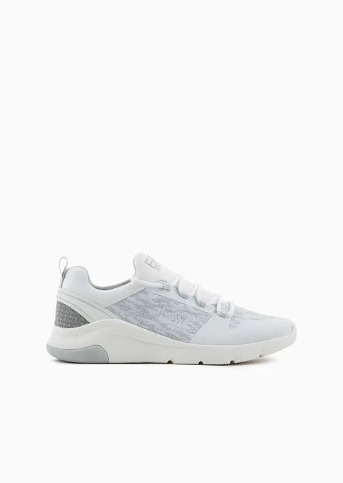 Ea7 Emporio Armani Sneakers Uomo Mod. X8X180 XK389 T652 White Bianco
