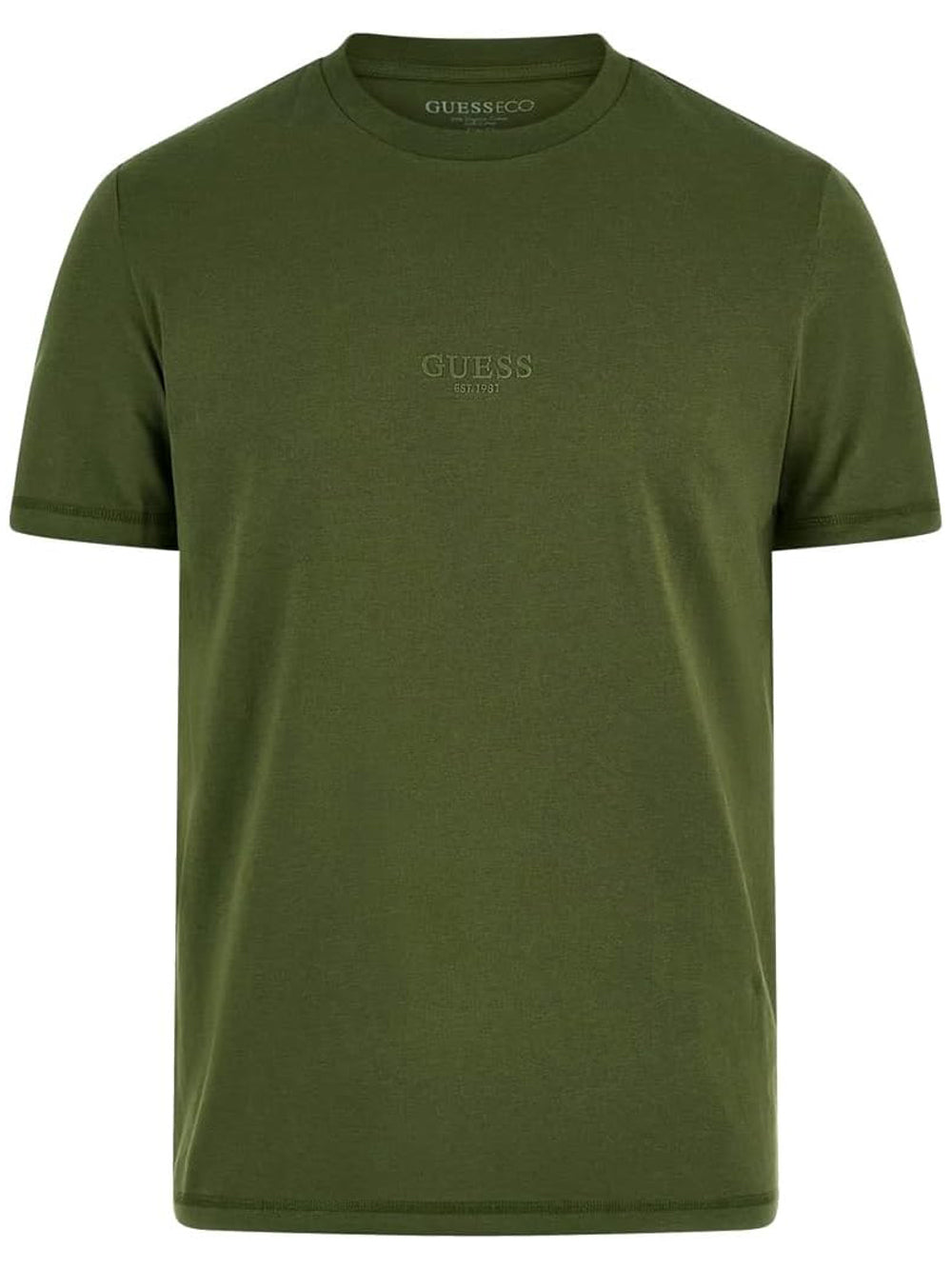 Guess T-shirt Uomo Mod. M2YI72 I3Z14 G896 Army Verde