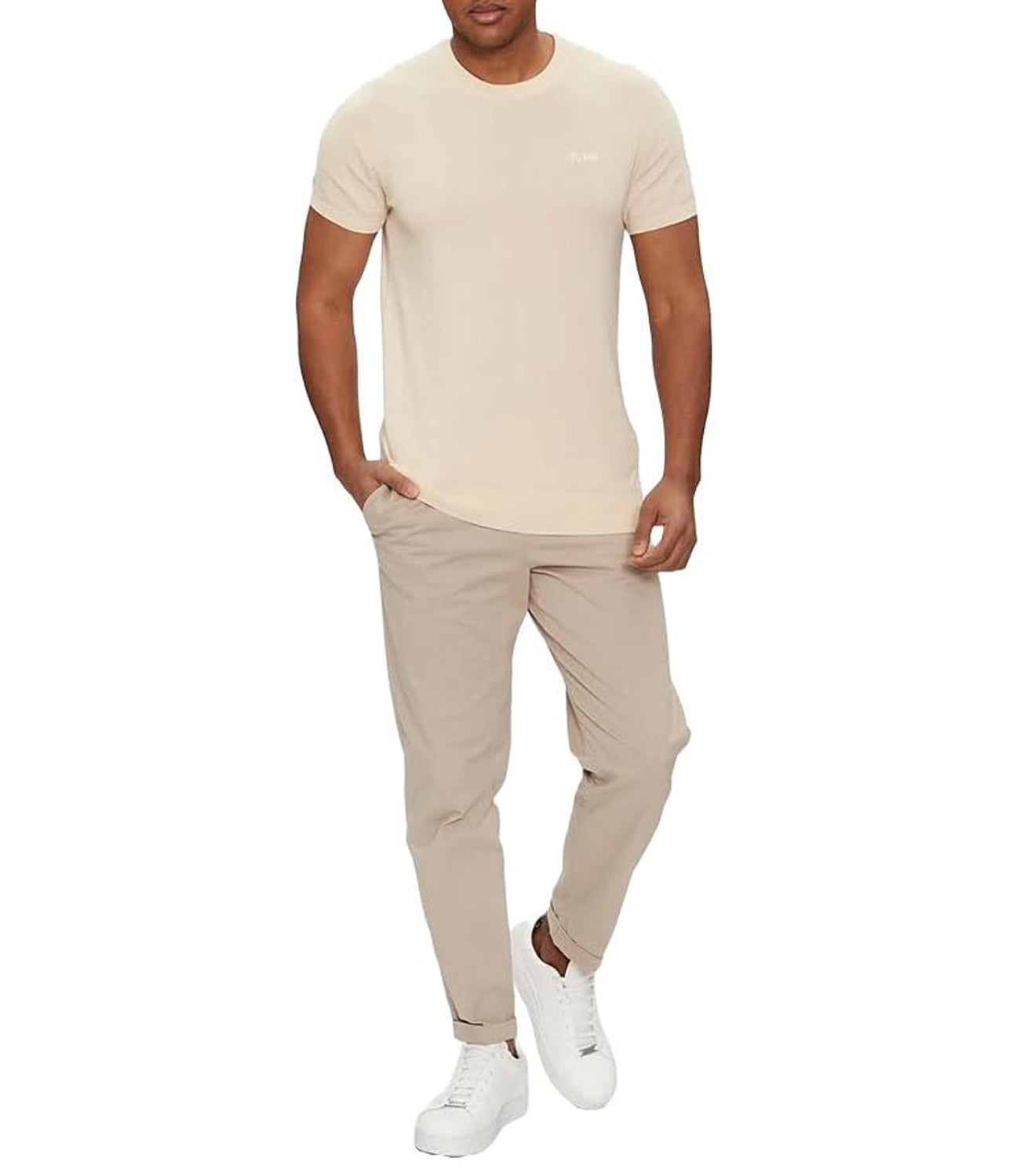 Guess T-shirt Uomo Mod. M4GR05 Z3D01 A12W Beige