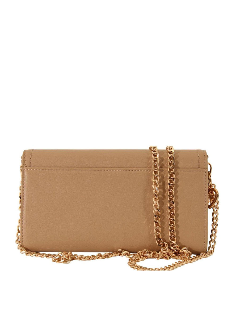 Portafoglio Liu Jo Ecs Xl Bifold W/Chain da Donna - Beige