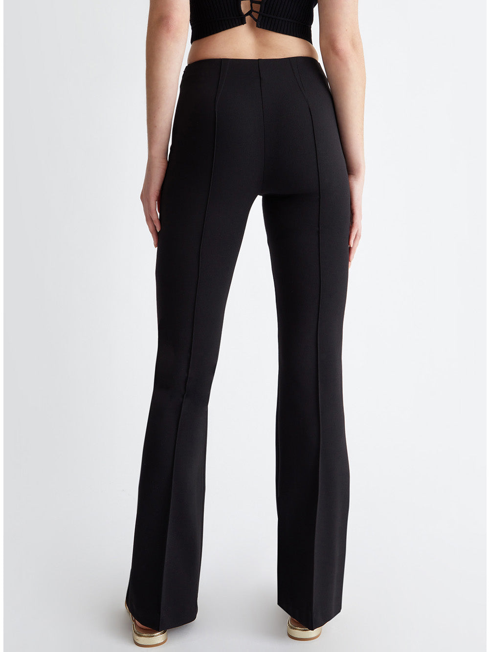 Pantalone Zampa Liu Jo Vita Alta da Donna - Nero